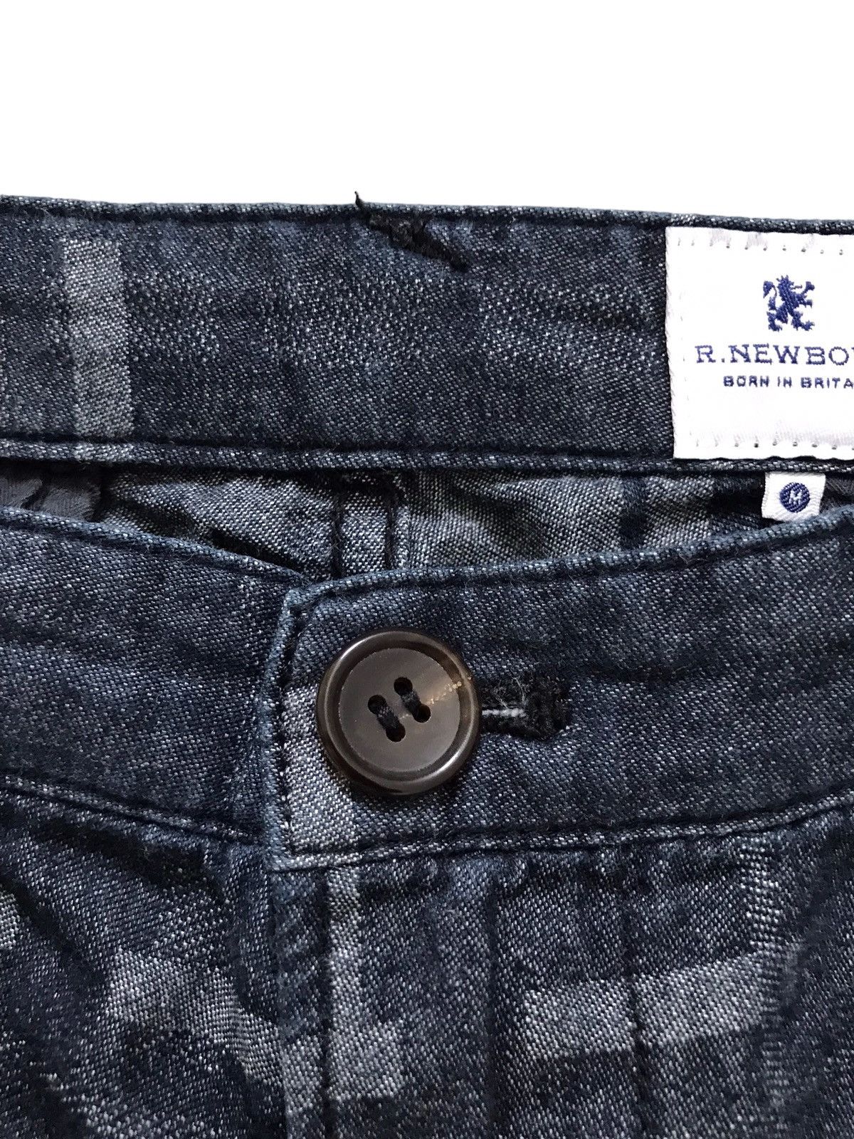 R.Newbold R.Newbold Soft Denim Cropped Trousers Size US 32 / EU 48 - 8 Thumbnail