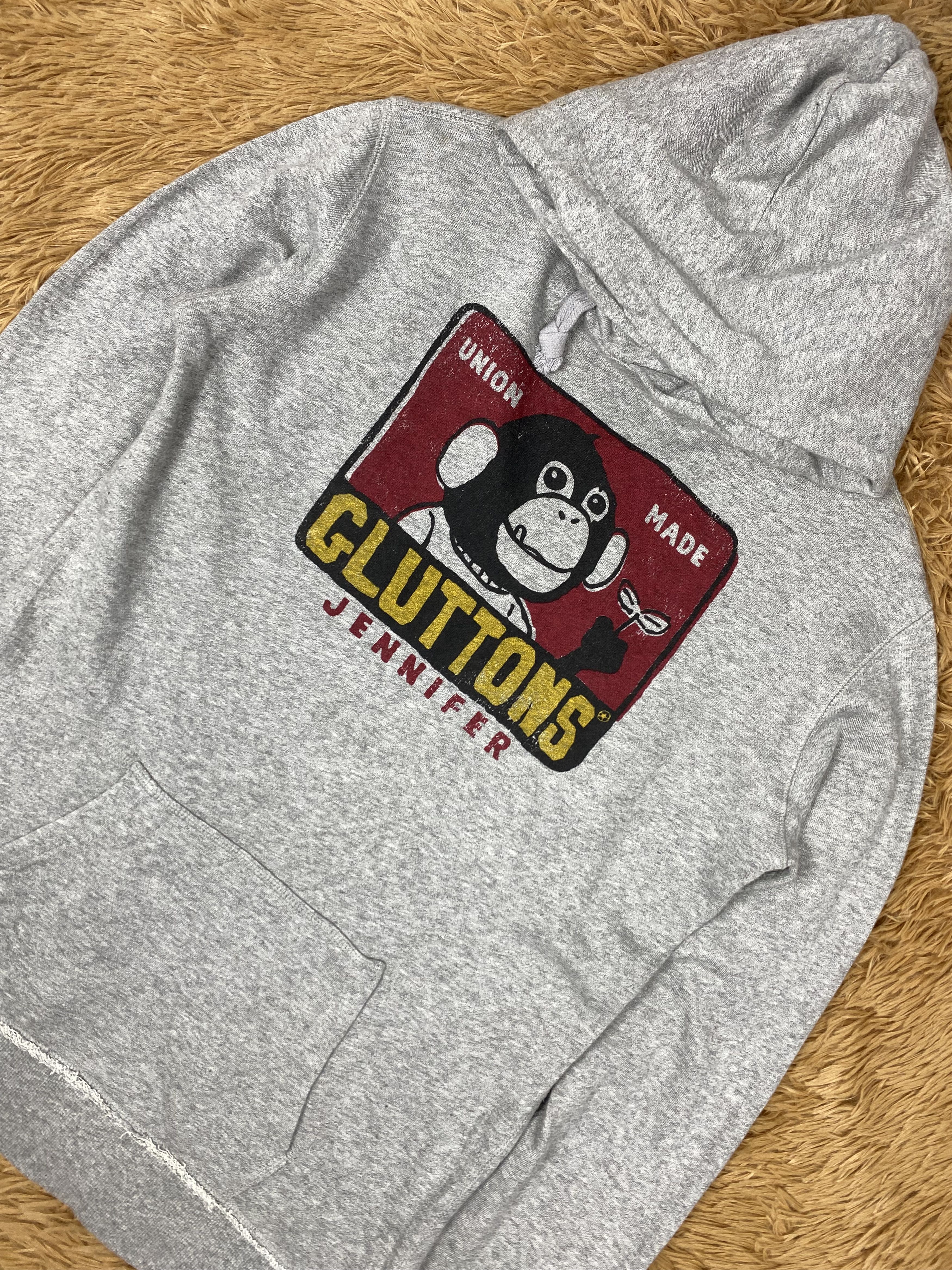 Vintage Vintage Jennifer Glutton Parody Hoodies PS0255 Size US S / EU 44-46 / 1 - 2 Thumbnail