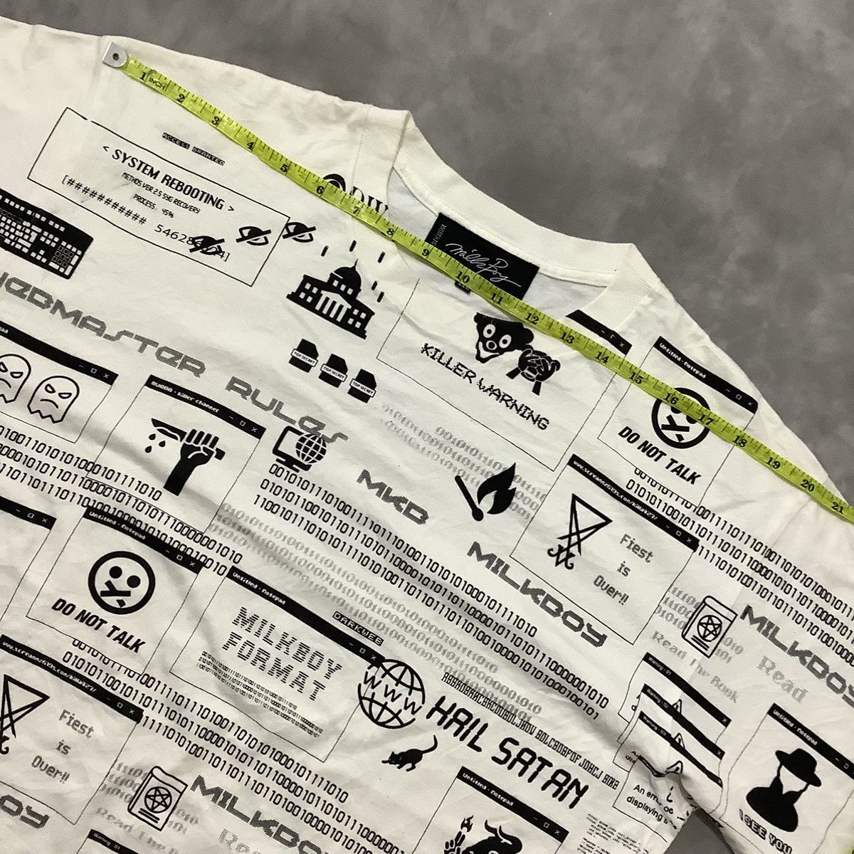 20471120 × Japanese Brand Archive Milkboy Webmaster Rules Size US XXL / EU 58 / 5 - 12 Thumbnail
