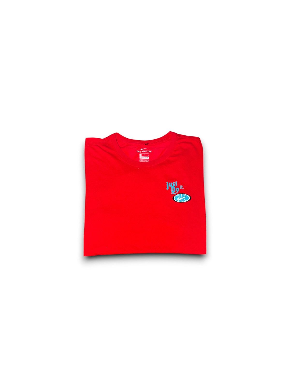 Nike The Nike tee sportswear just do it dri-fit shirt red large Size US L / EU 52-54 / 3 - 1 Thumbnail