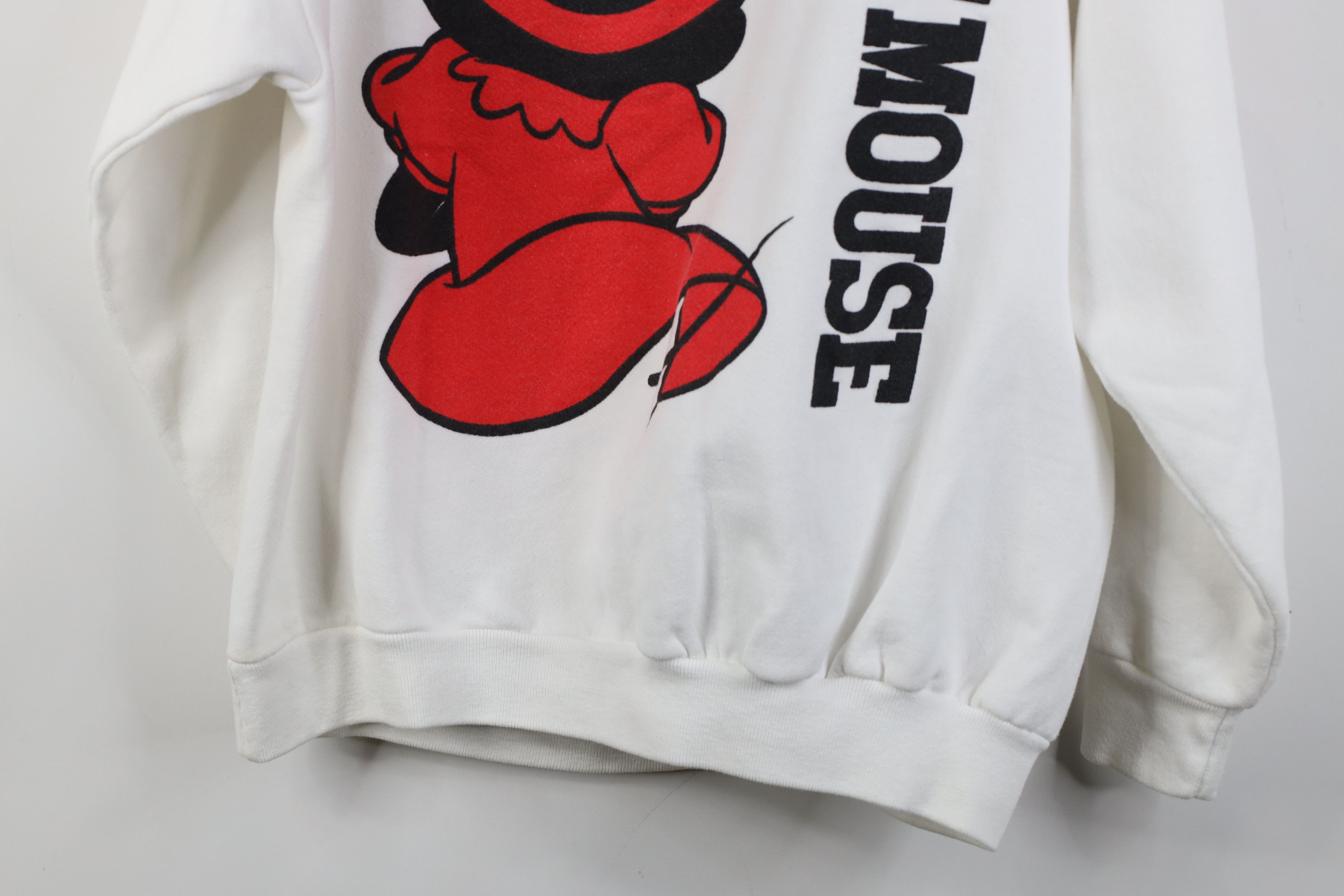 Disney Vintge 80s 90s Disney Jumbo Minnie Mouse Crewneck Sweatshirt Size XL / US 12-14 / IT 48-50 - 15 Thumbnail