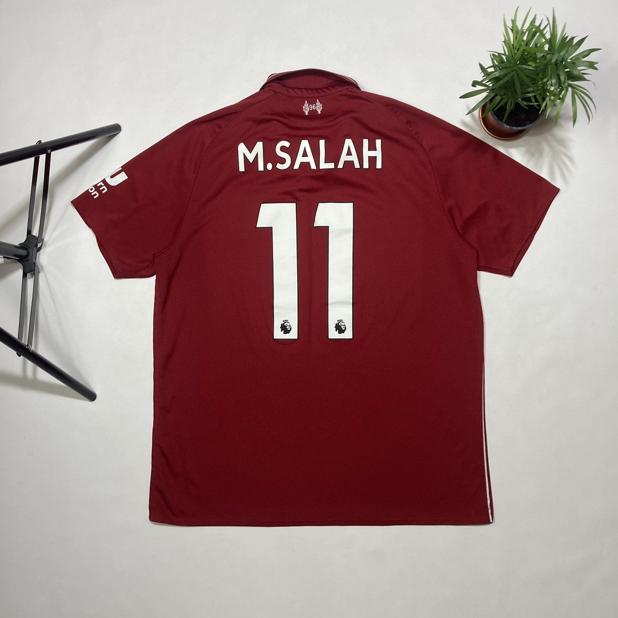 New Balance New Balance 2018 2019 Home Jersey 11 Mohamed Salah Grailed