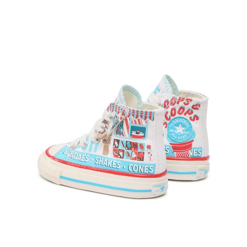Converse CONVERSE GS 3 YOUTH 1970s HI TOP ICE CREAM A00395F Size US 4 / IT 34 - 2 Thumbnail