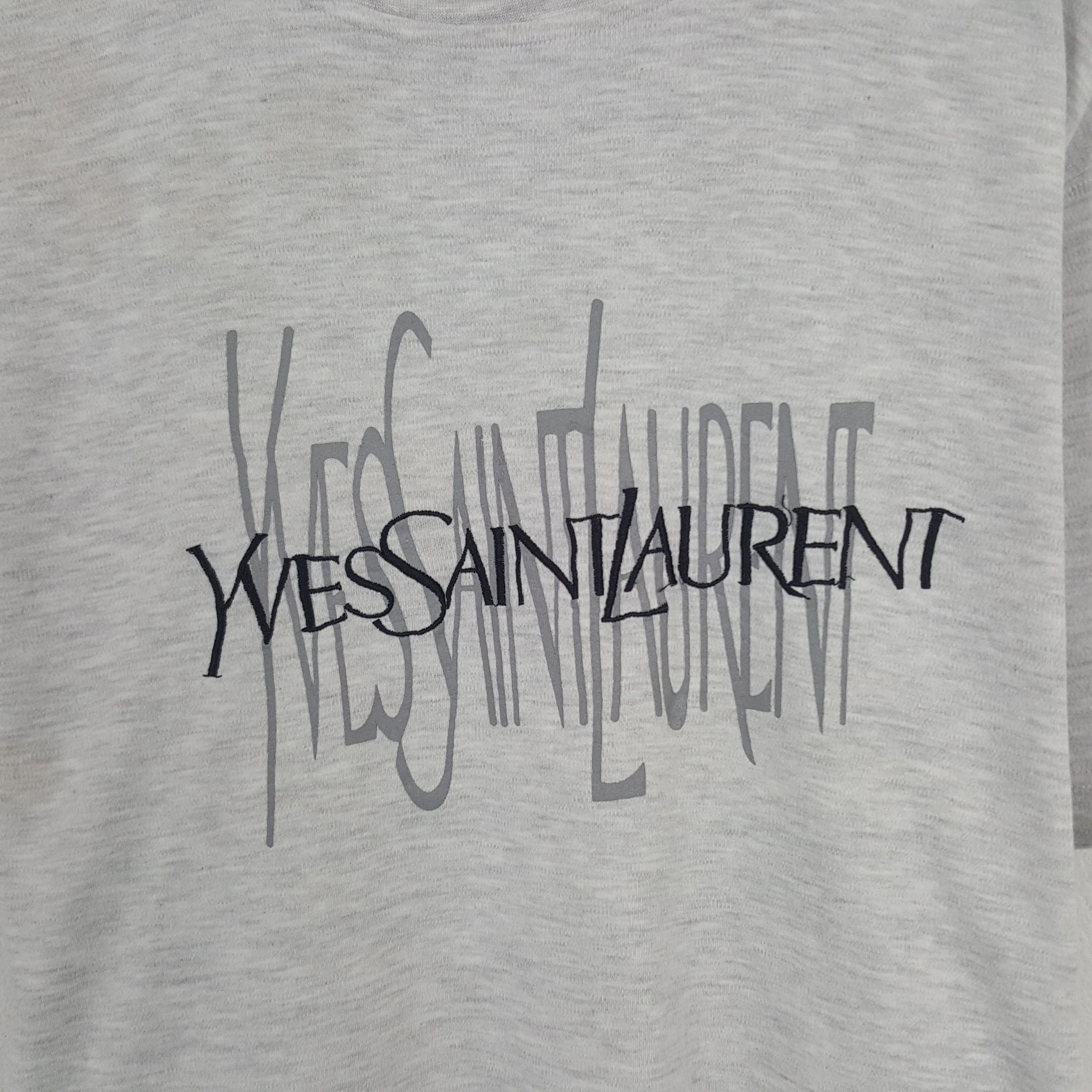Vintage × Yves Saint Laurent Vintage Yves Saint Laurent Tshirt Size US L / EU 52-54 / 3 - 2 Thumbnail