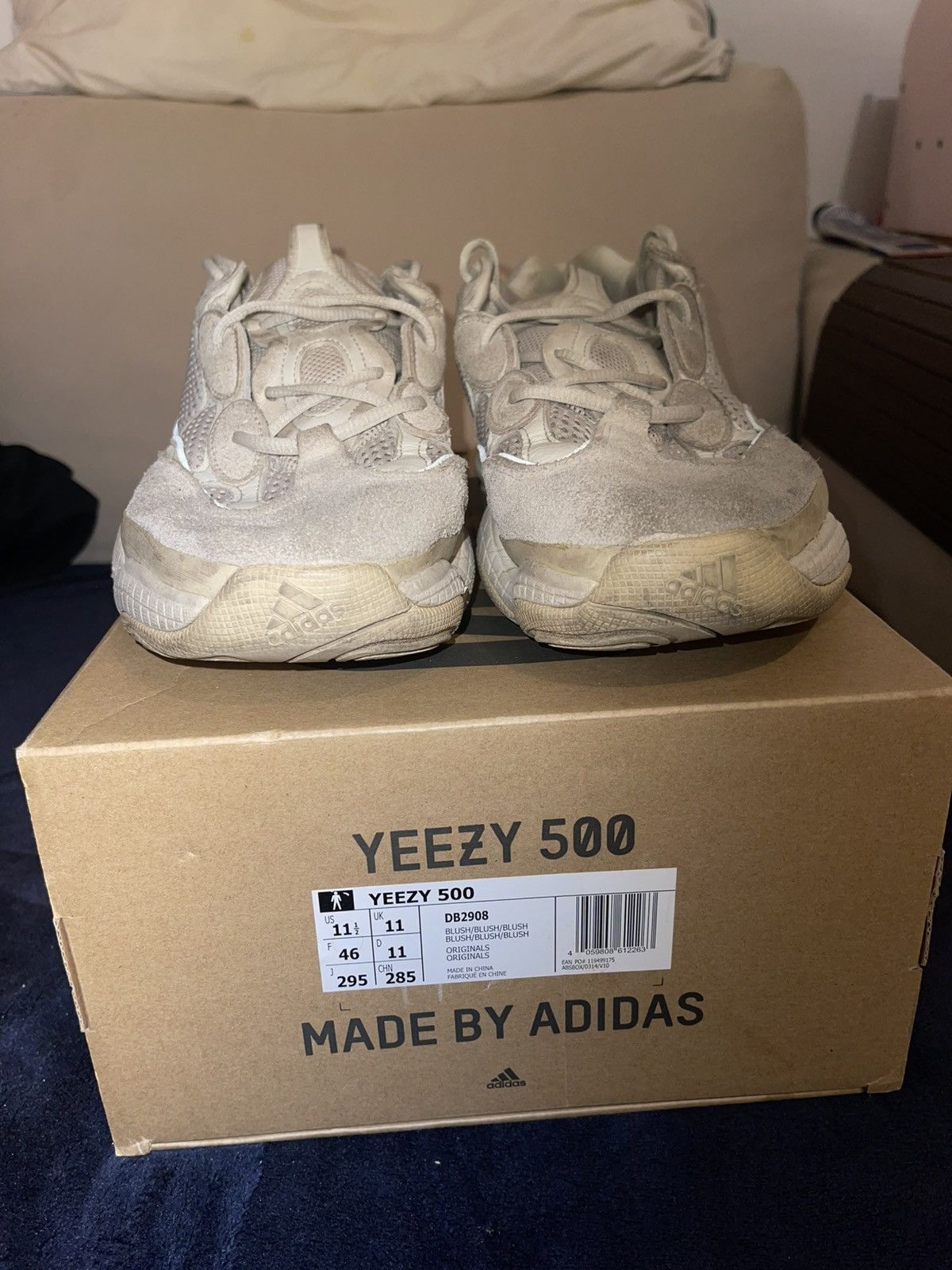 Yeezy Yeezy 500 Blush Beige Size US 11.5 / EU 44-45 - 2 Thumbnail