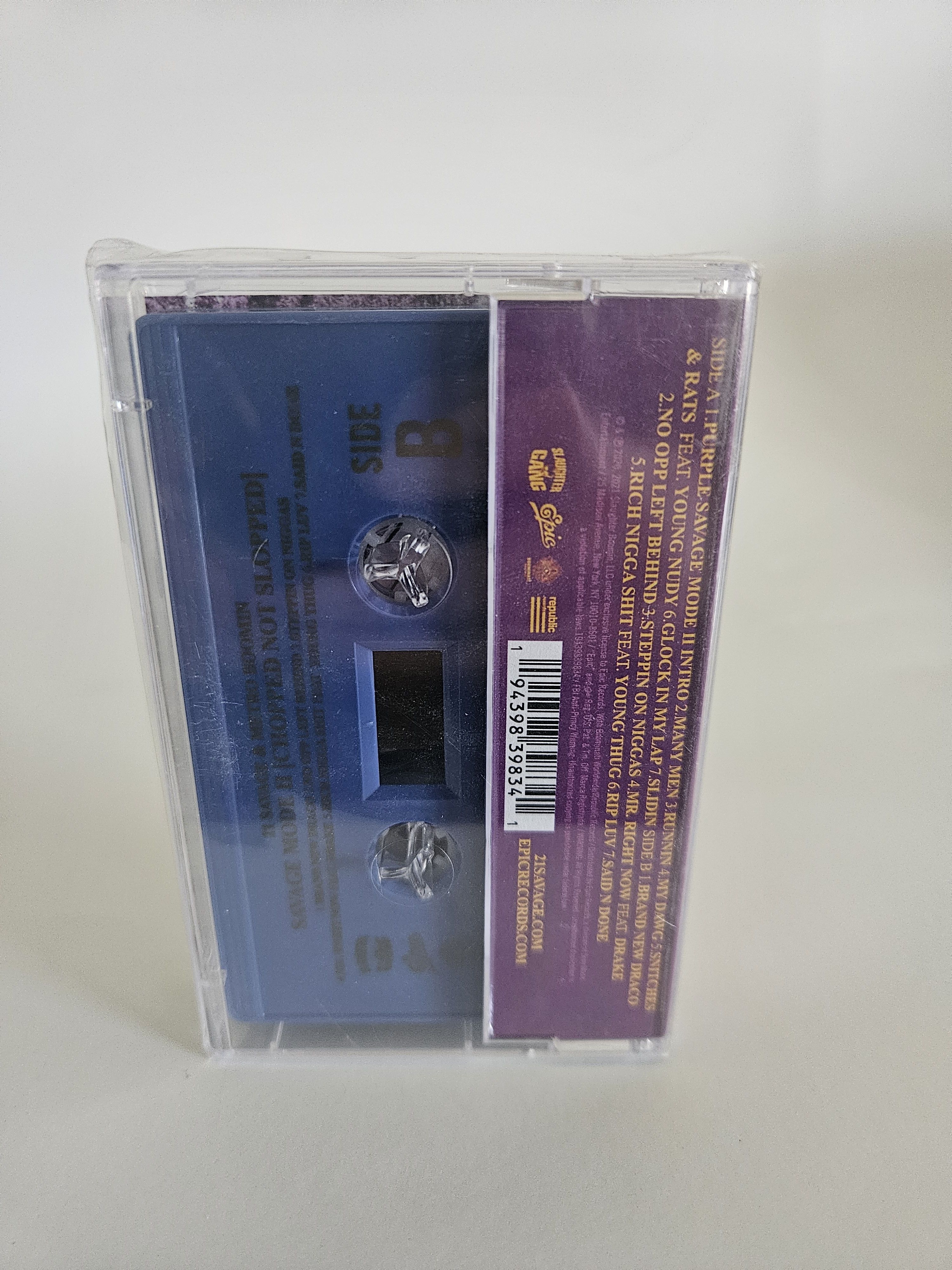 21 Savage × Metro Boomin Savage Mode 2 Cassette Chopped not Slopped Size ONE SIZE - 2 Thumbnail