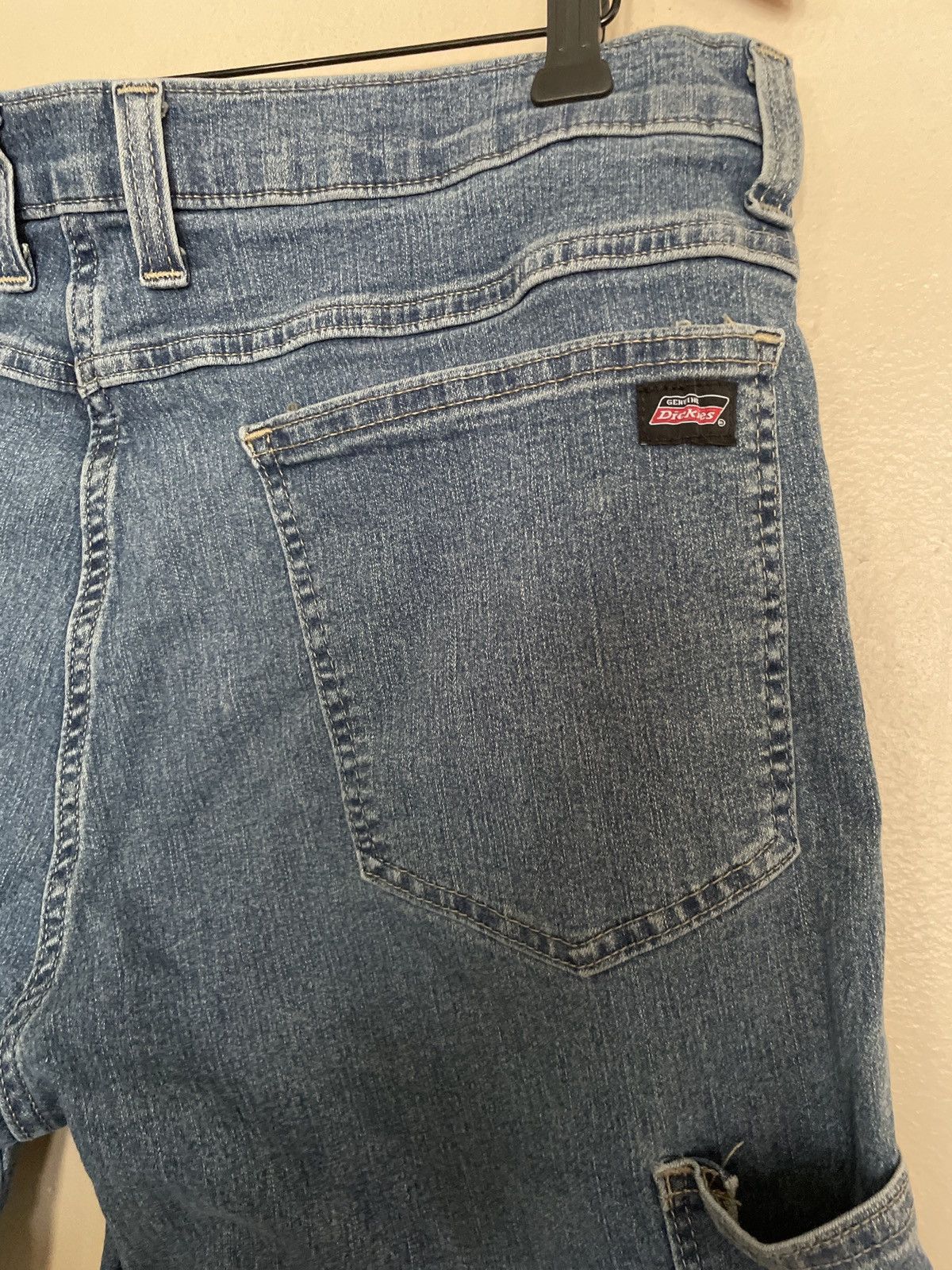 Dickies × Vintage Y2K Dickies Relaxed Fit Carpenter Jorts Jean Shorts Denim 36 Size US 36 / EU 52 - 8 Thumbnail