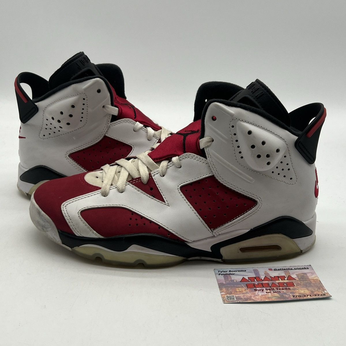 Jordan Brand Air Jordan 6 Carmine Size US 8 / EU 41 - 1 Thumbnail