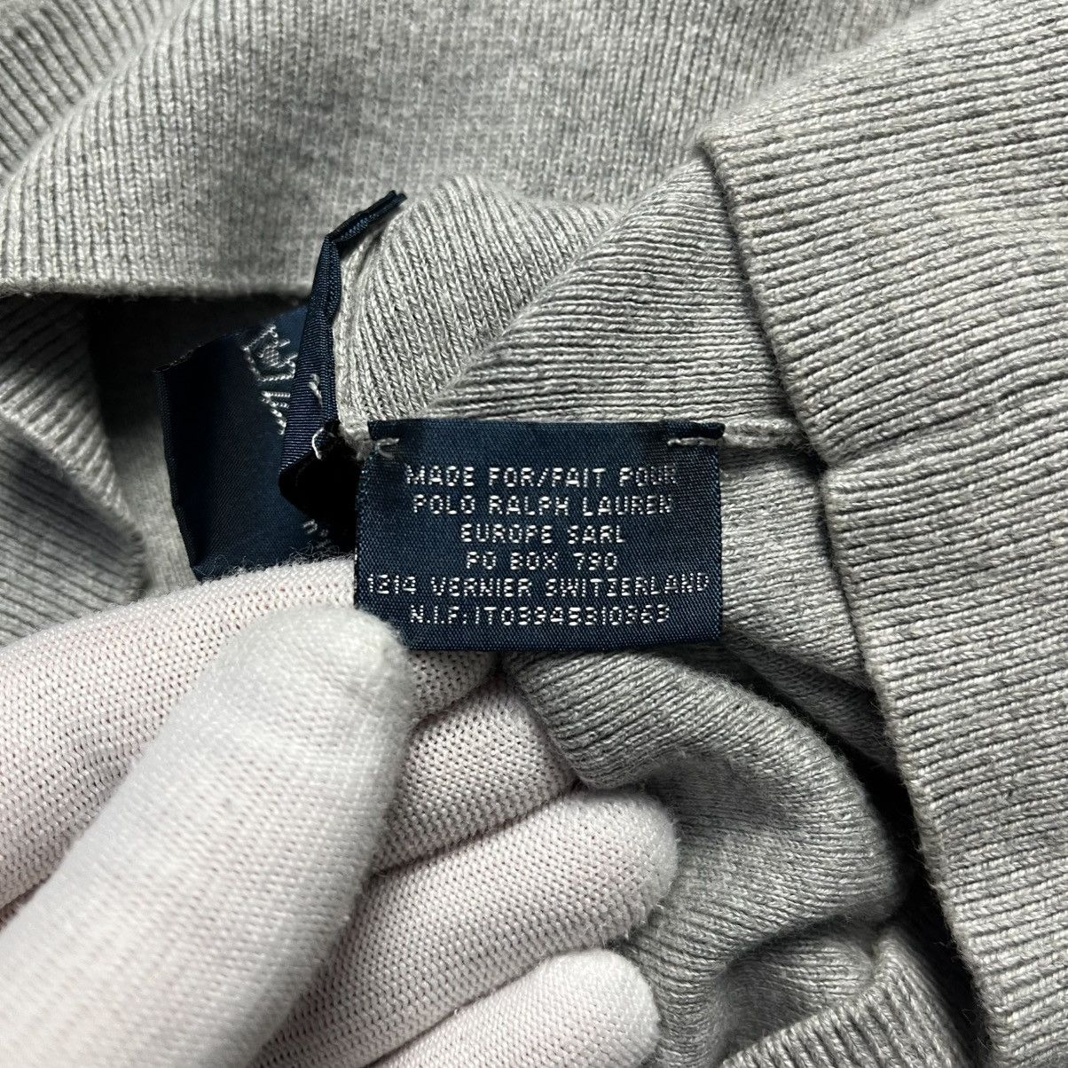 Polo Ralph Lauren Vintage Polo Ralph Lauren Gray Sweater Streetwear Y2K Size US XL / EU 56 / 4 - 8 Thumbnail