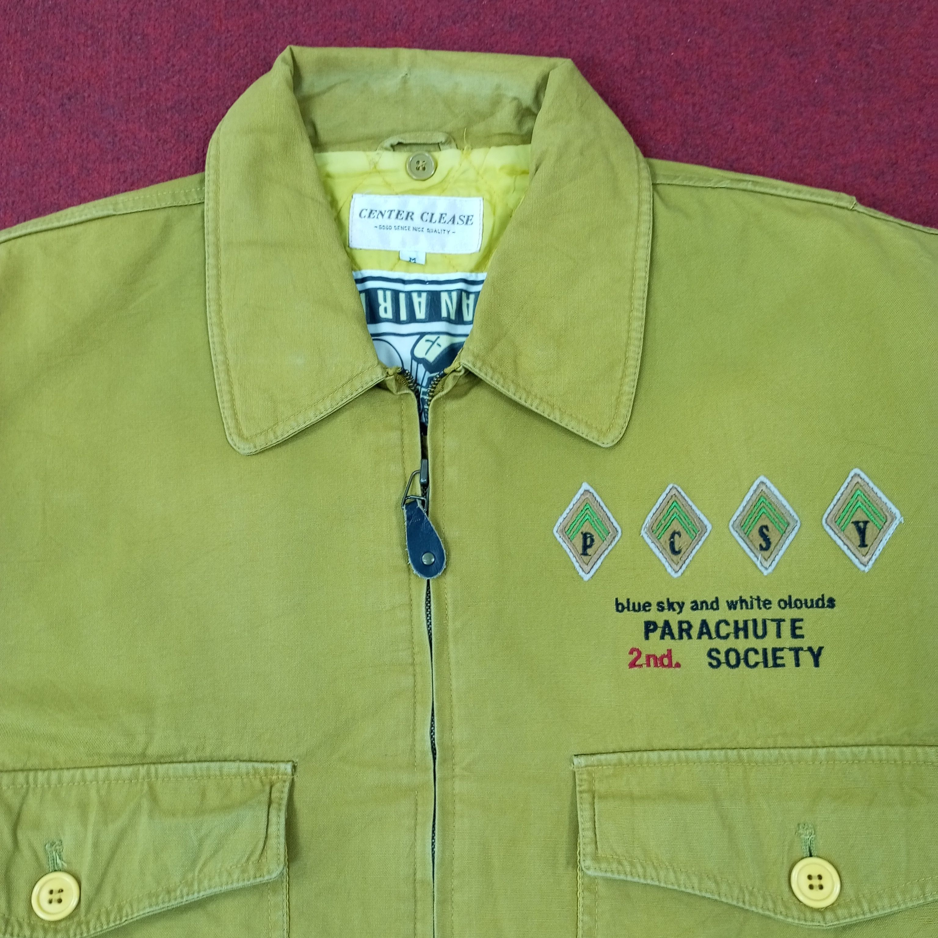 Vintage US Air Force Parachute Jacket c232n26 Size US XL / EU 56 / 4 - 4 Thumbnail