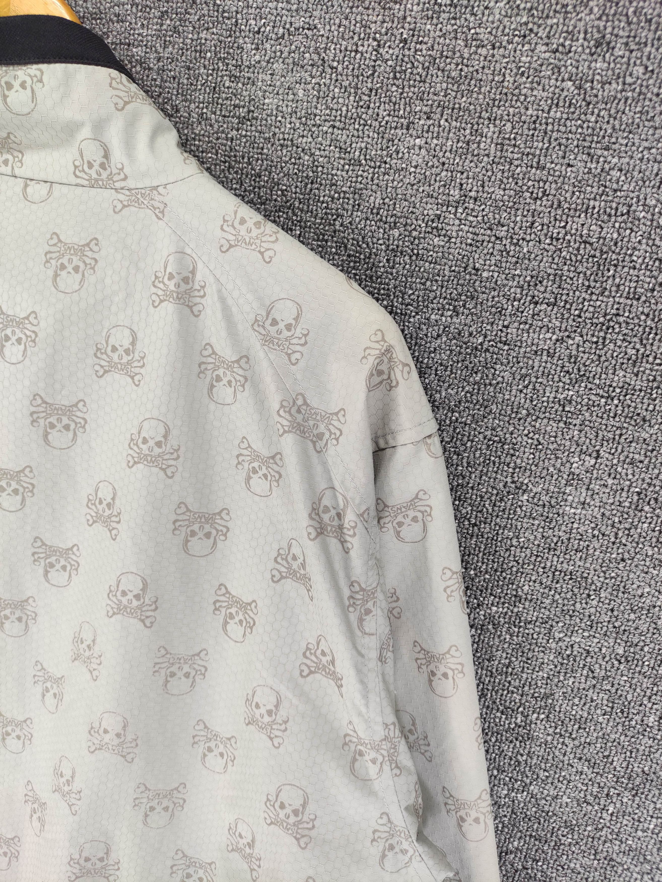 Vans Vintage Vans Skull Full Print Jacket Zipper Size US M / EU 48-50 / 2 - 13 Thumbnail
