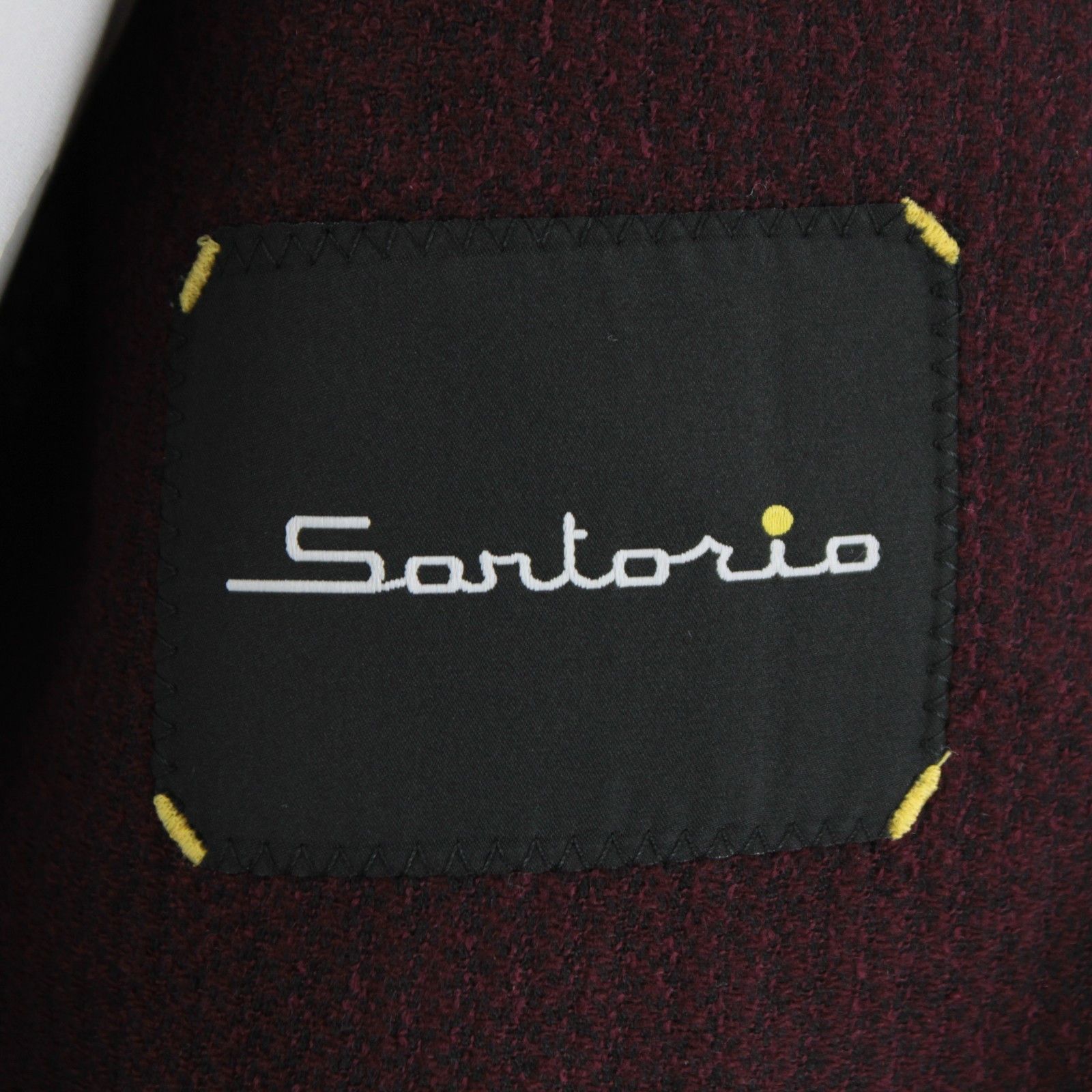 SARTORIO Sartorio Sport Coat Size 40 Regular US in Red Size 40R - 7 Thumbnail