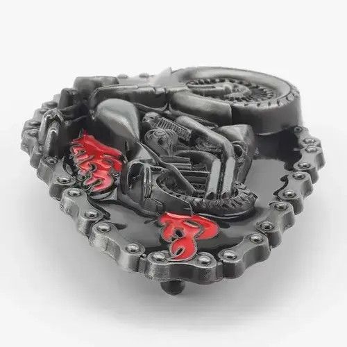 VIBE Motorcycle Locomotive buckle head ( buckle only ) Size ONE SIZE - 2 Thumbnail
