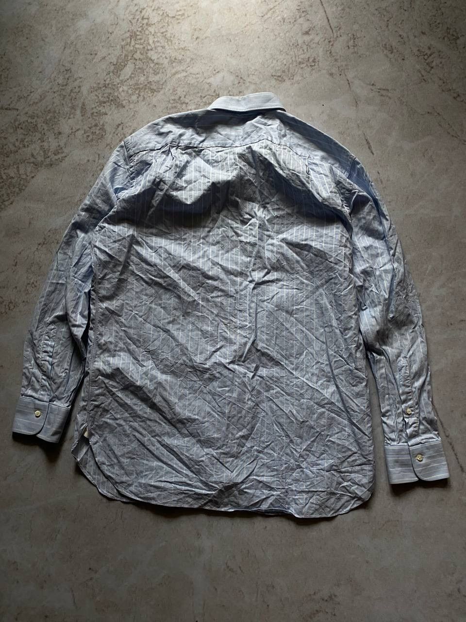 Ermenegildo Zegna × Vintage Vintage Ermenegildo Zegna Shirt Oldmoney Style Size US M / EU 48-50 / 2 - 5 Thumbnail