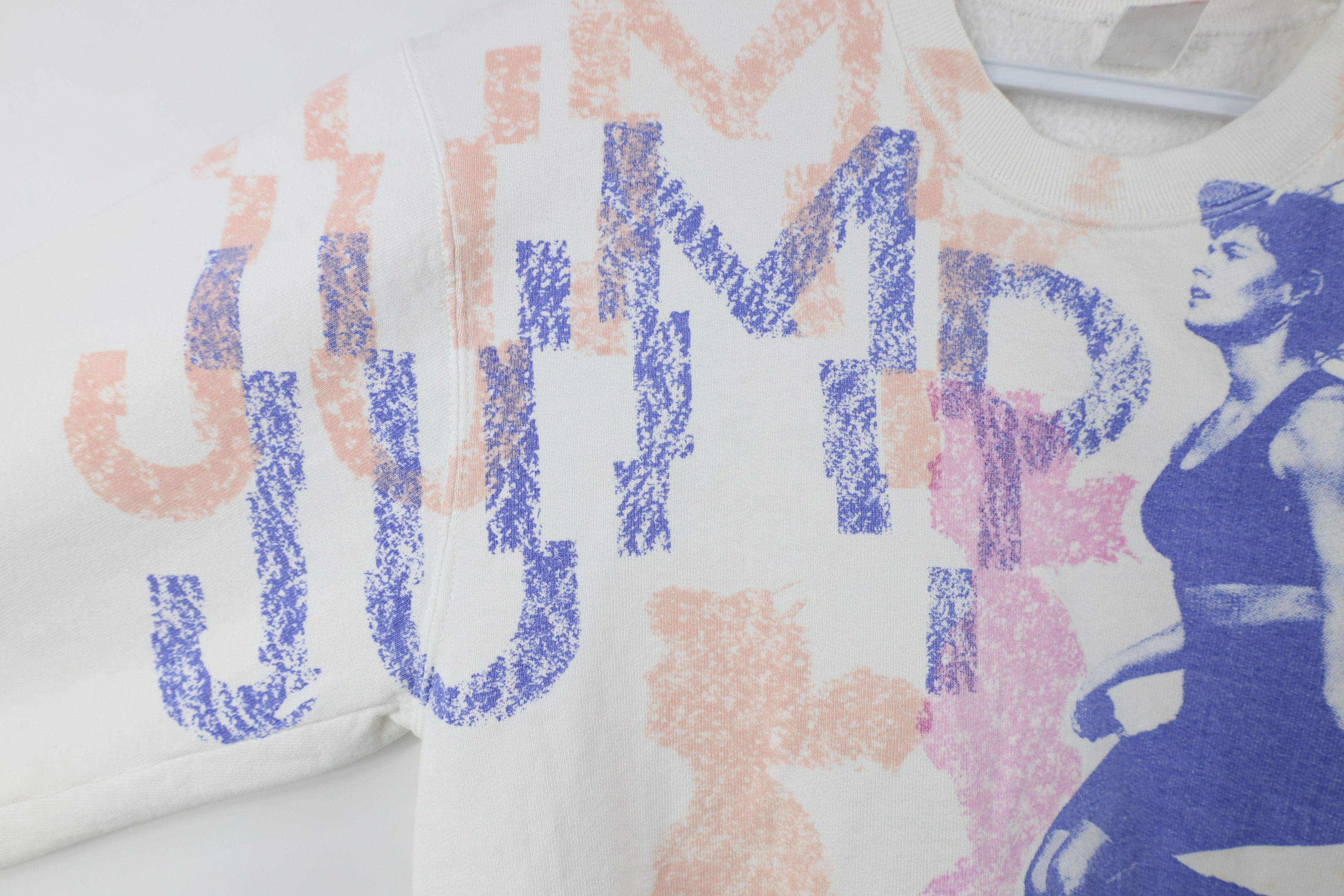Vintage Vintage 90s Streetwear Workout All Over Print Sweatshirt USA Size L / US 10 / IT 46 - 5 Thumbnail