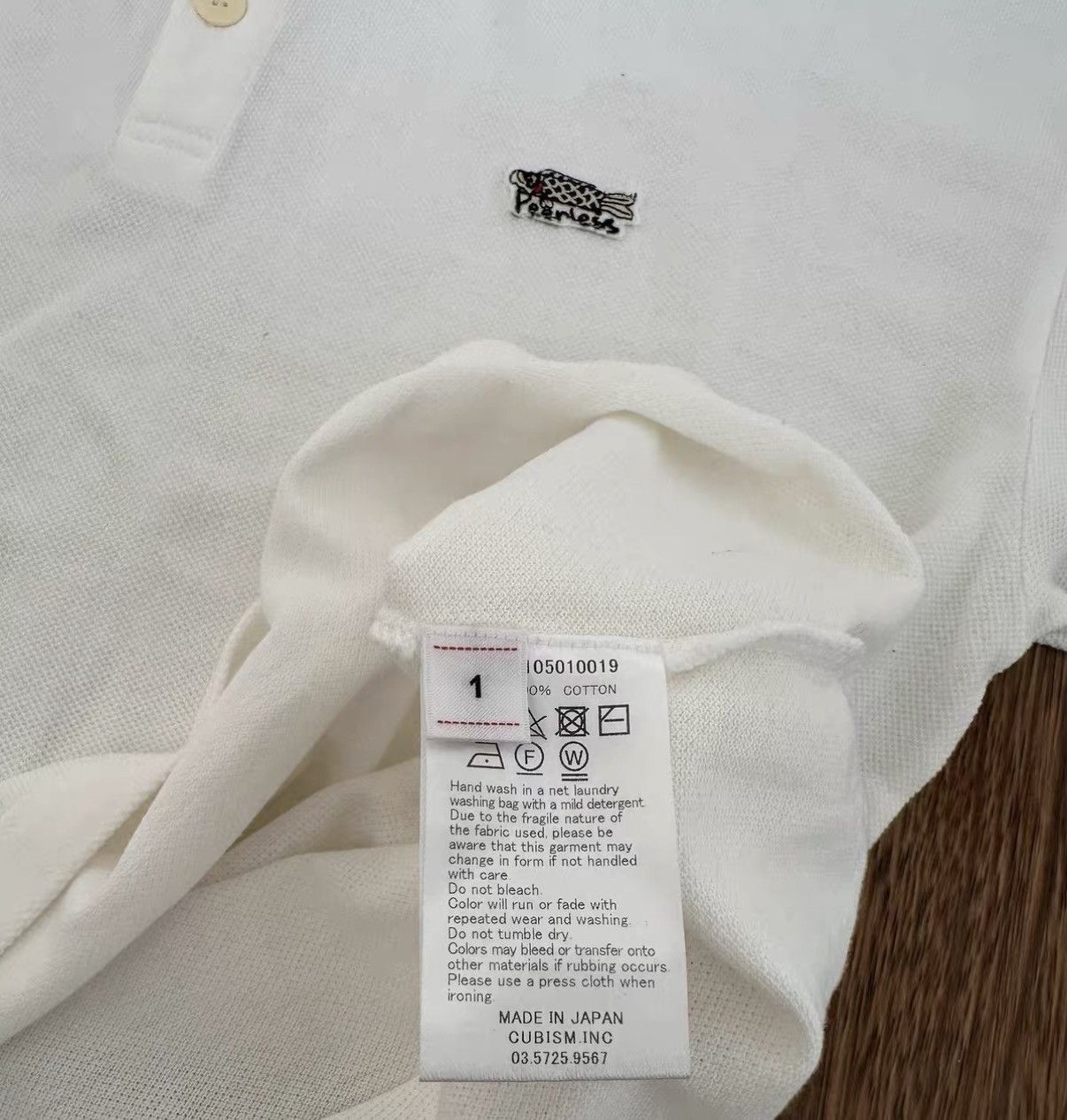 Visvim VISVIM JUMBO WELLER S/S Carp embroidered polo shirt Size US S / EU 44-46 / 1 - 3 Thumbnail