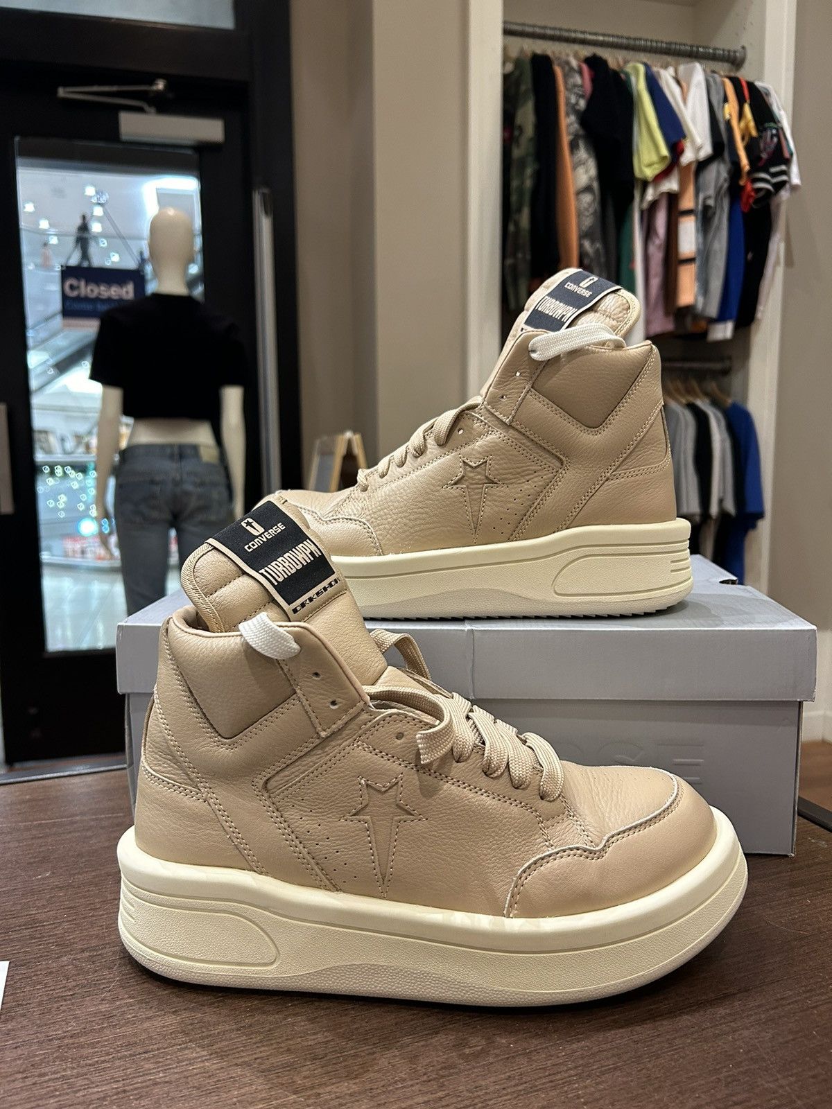 Converse × Rick Owens Converse x Rick Owens TURBOWPN DRKSHDW Cave 