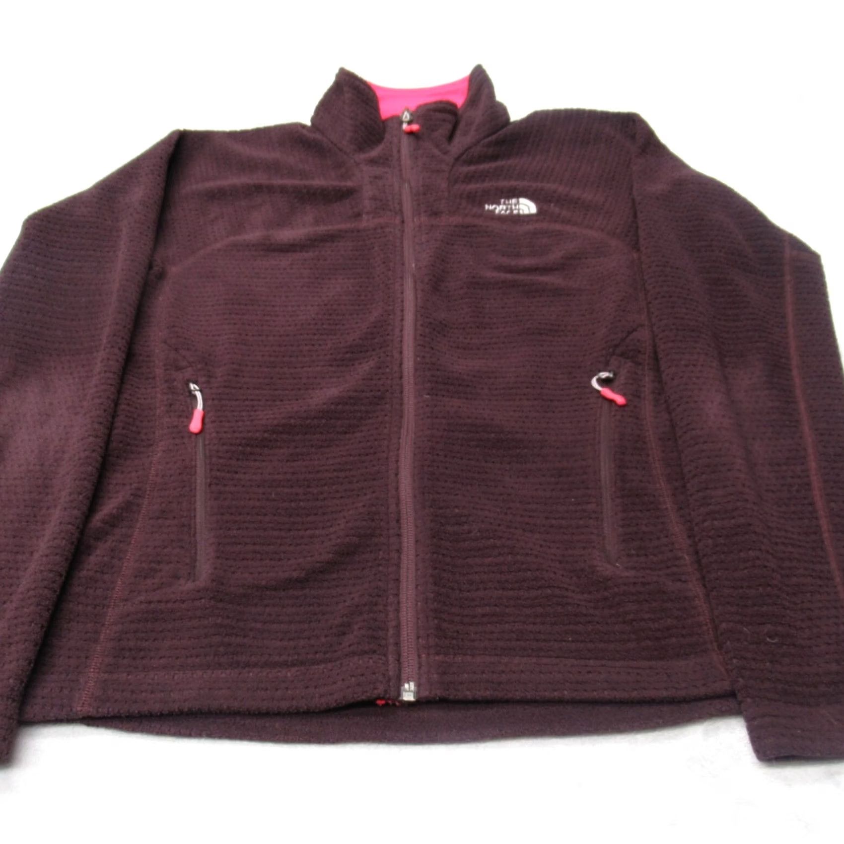 The North Face The North Face Jacket Womens Medium Purple Polartec Ful Zip Fuzzy Size M / US 6-8 / IT 42-44 - 3 Thumbnail
