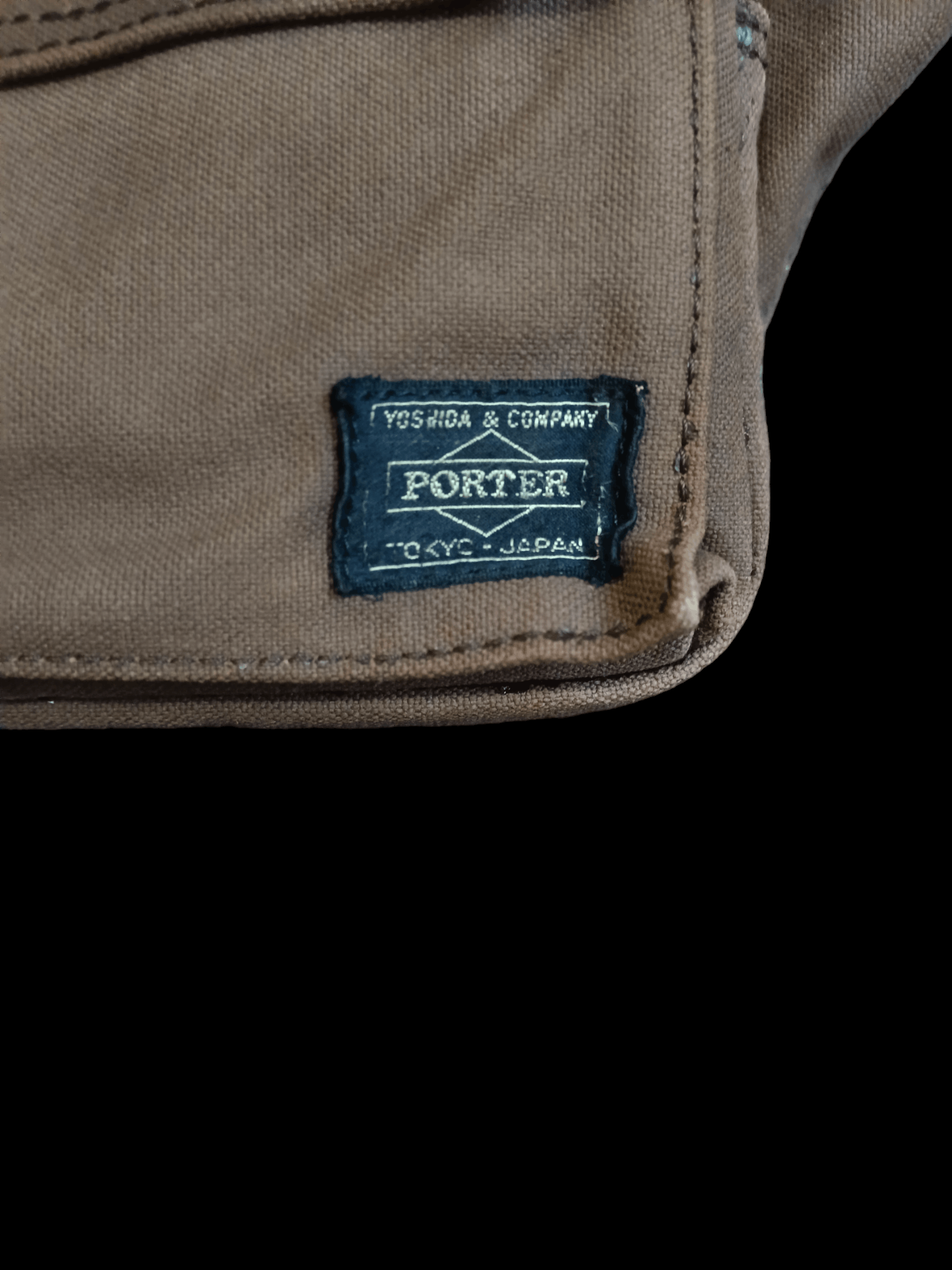 Porter SICK FADE PORTER CANVAS COTTON POUCH/CROSSBODY Size ONE SIZE - 6 Thumbnail