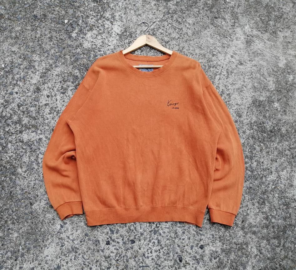 Japanese Brand Kenzo Jeans Embroidered Sweatshirt Made In Japan Size US M / EU 48-50 / 2 - 2 Thumbnail