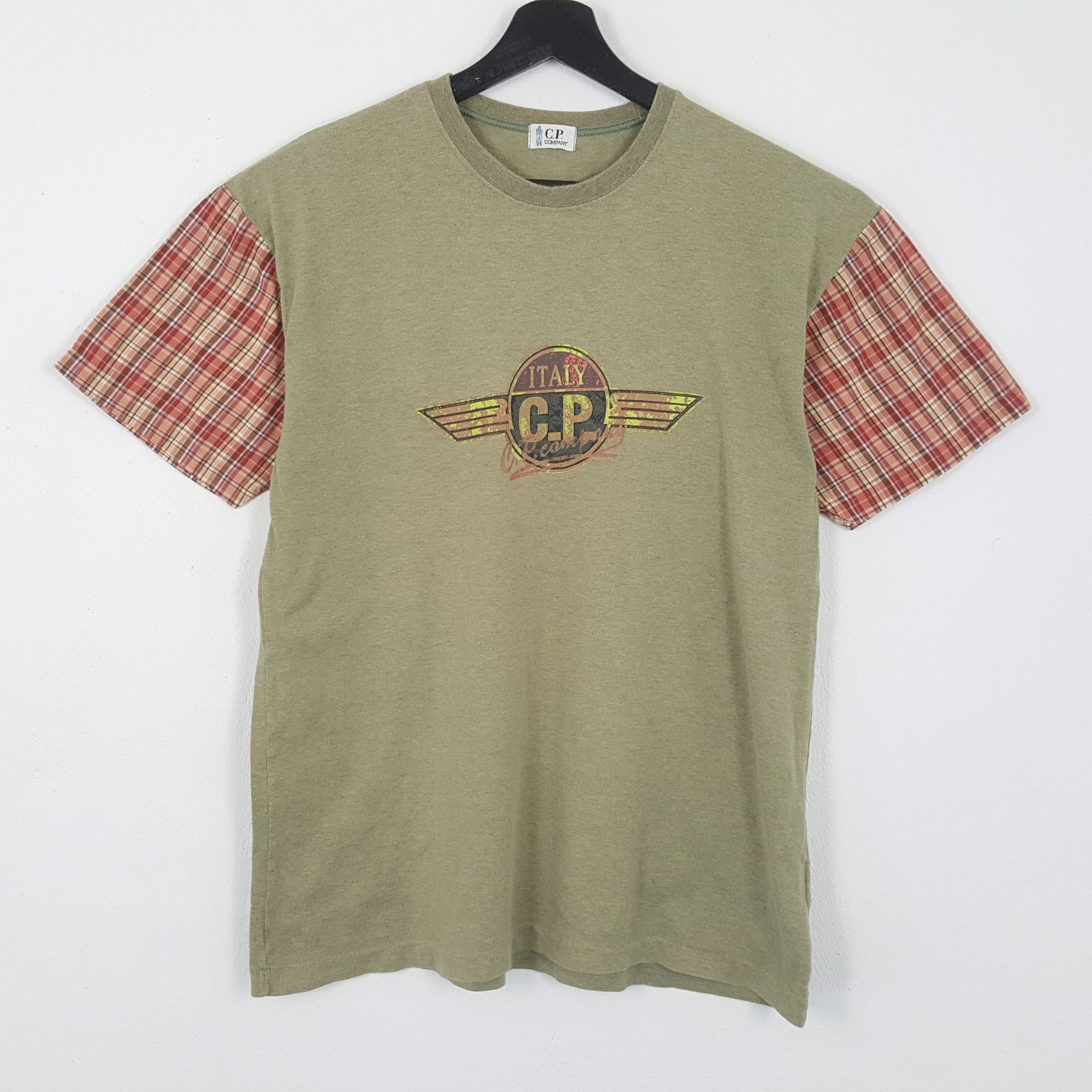 C.P. Company × Vintage C.P COMPANY Center Design Rare Style Tshirt Size US M / EU 48-50 / 2 - 1 Thumbnail