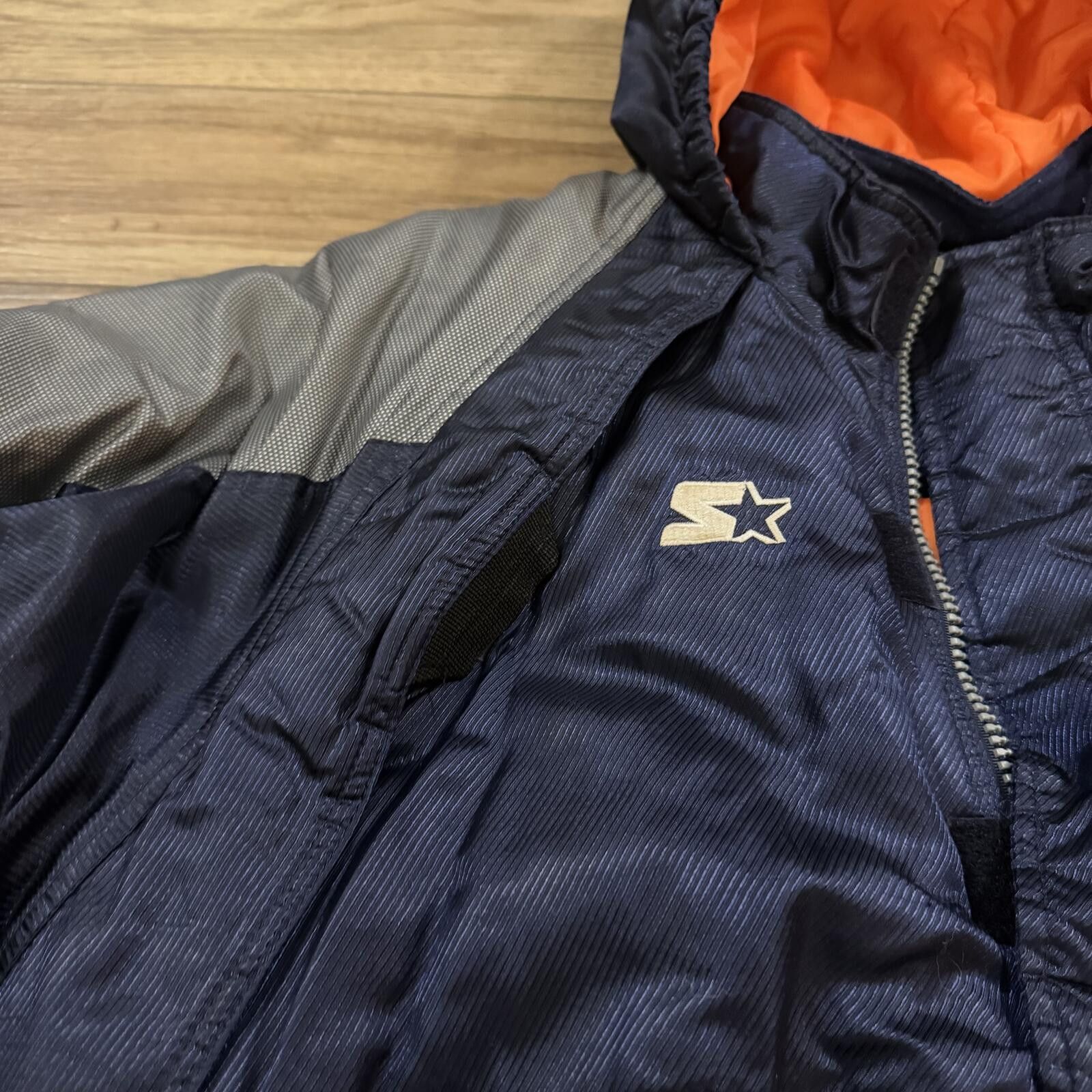 Starter Vintage Denver Broncos Starter Pro Line NFL Puffer Jacket Size US XL / EU 56 / 4 - 11 Thumbnail
