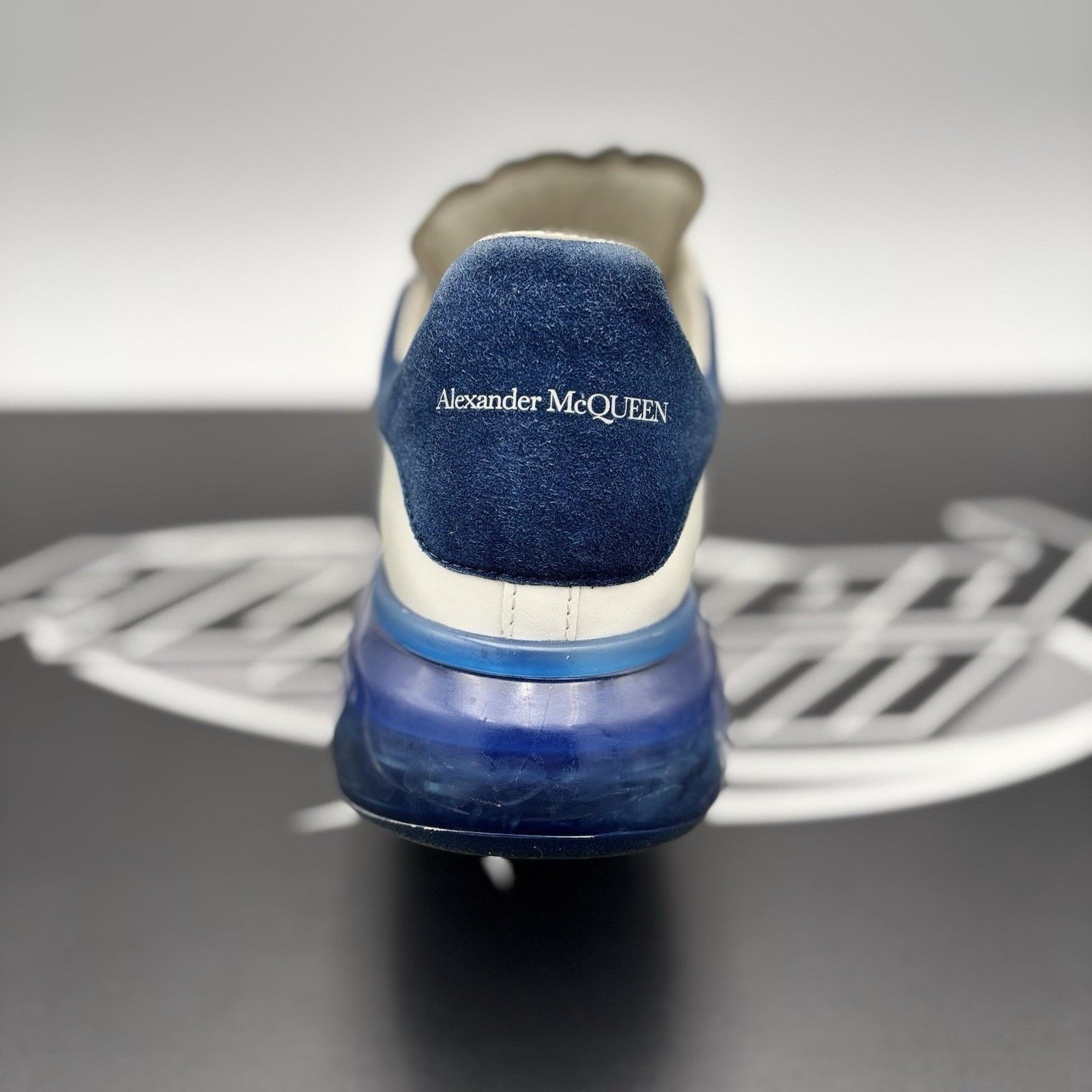 Alexander McQueen Alexander McQueen ' White, Blue Bottoms ' | GOOD CONDITION! Size US 10 / EU 43 - 12 Thumbnail