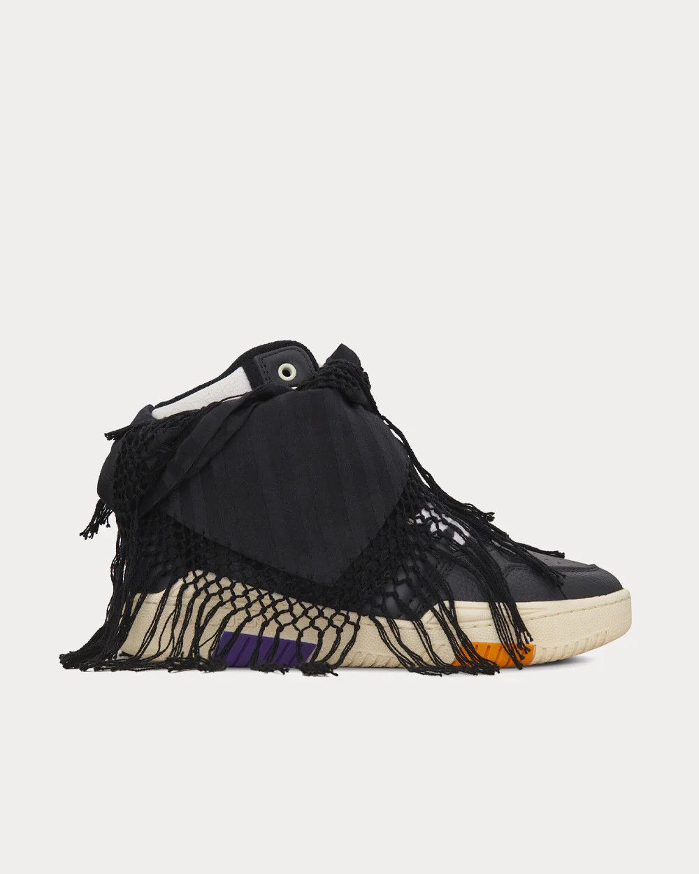 Saint Laurent Paris o1y0325 Logo Hi-Top Sneakers in Black Size US 9.5 / EU 42-43 - 1 Thumbnail