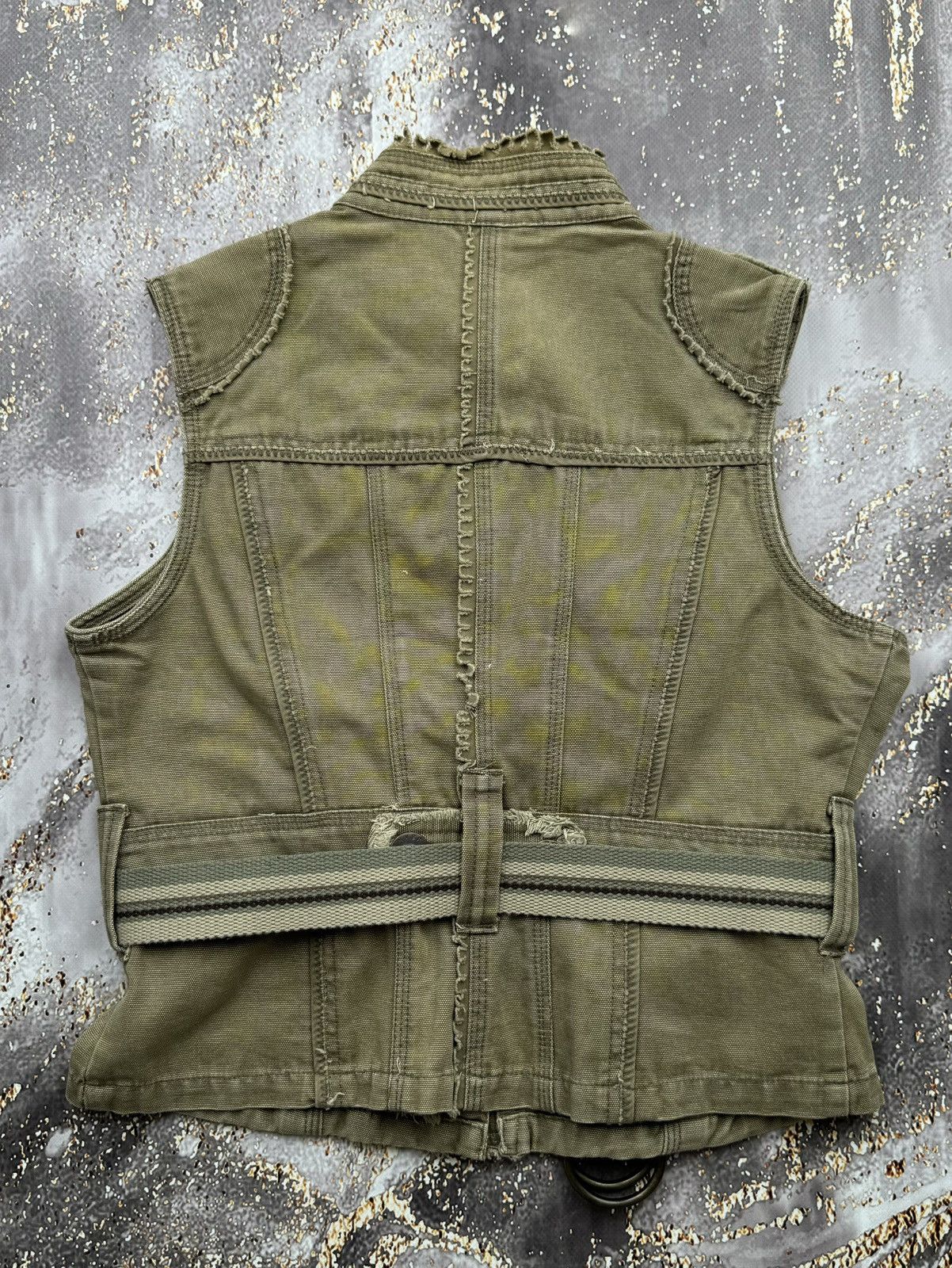 Vintage Vintage Belted Amazing Vest Size S / US 4 / IT 40 - 5 Thumbnail