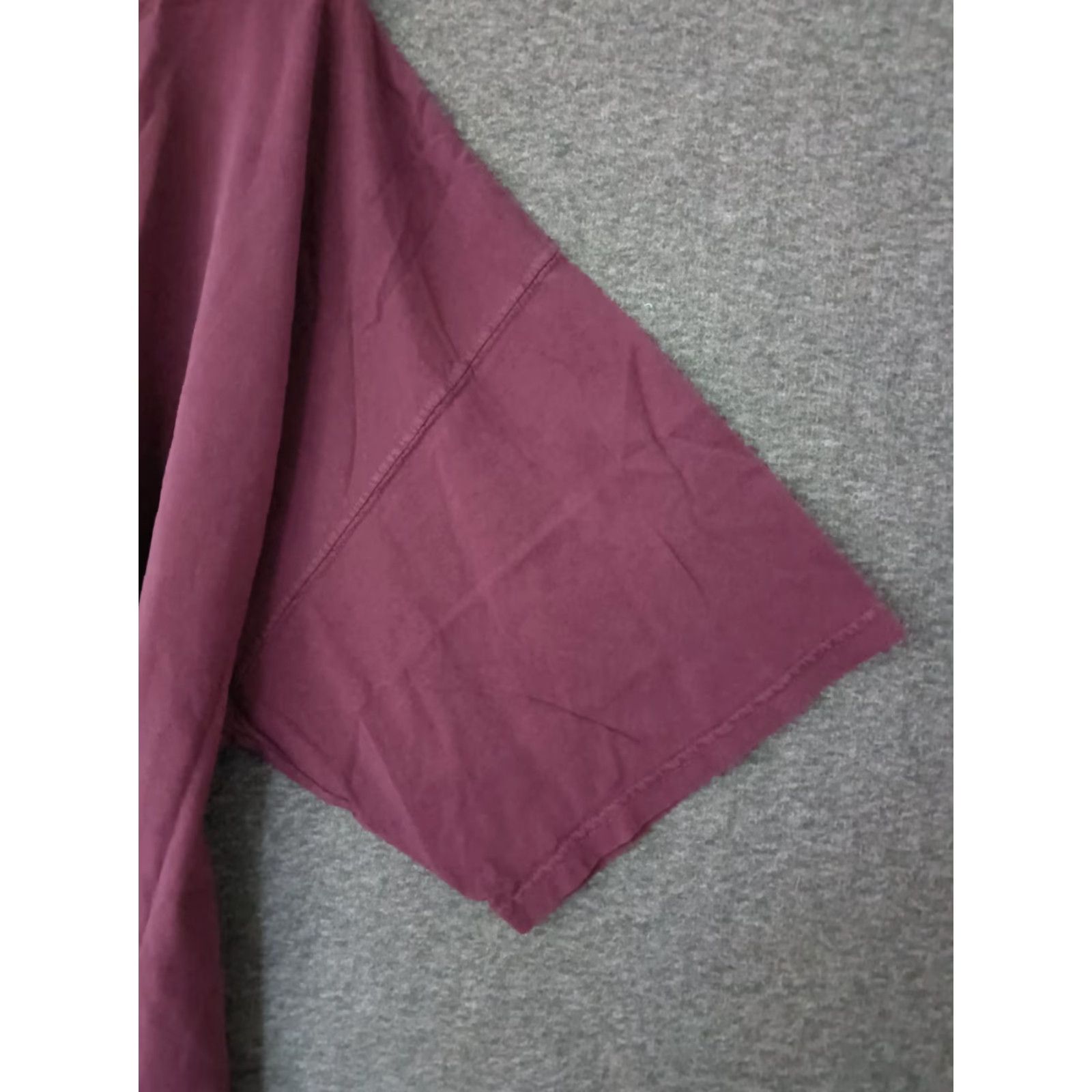 Comfort Colors Comfort Colors Shirt Mens 4XL Burgundy 100% Cotton Short Sleeve Heavy Fabric Size US XXL / EU 58 / 5 - 3 Thumbnail