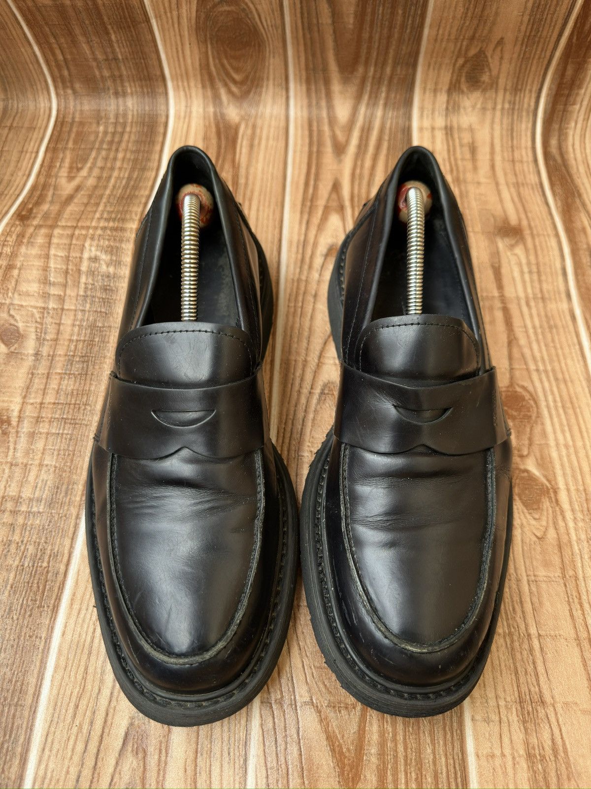 Prada Prada Penny Loafers Size US 10 / EU 43 - 4 Thumbnail