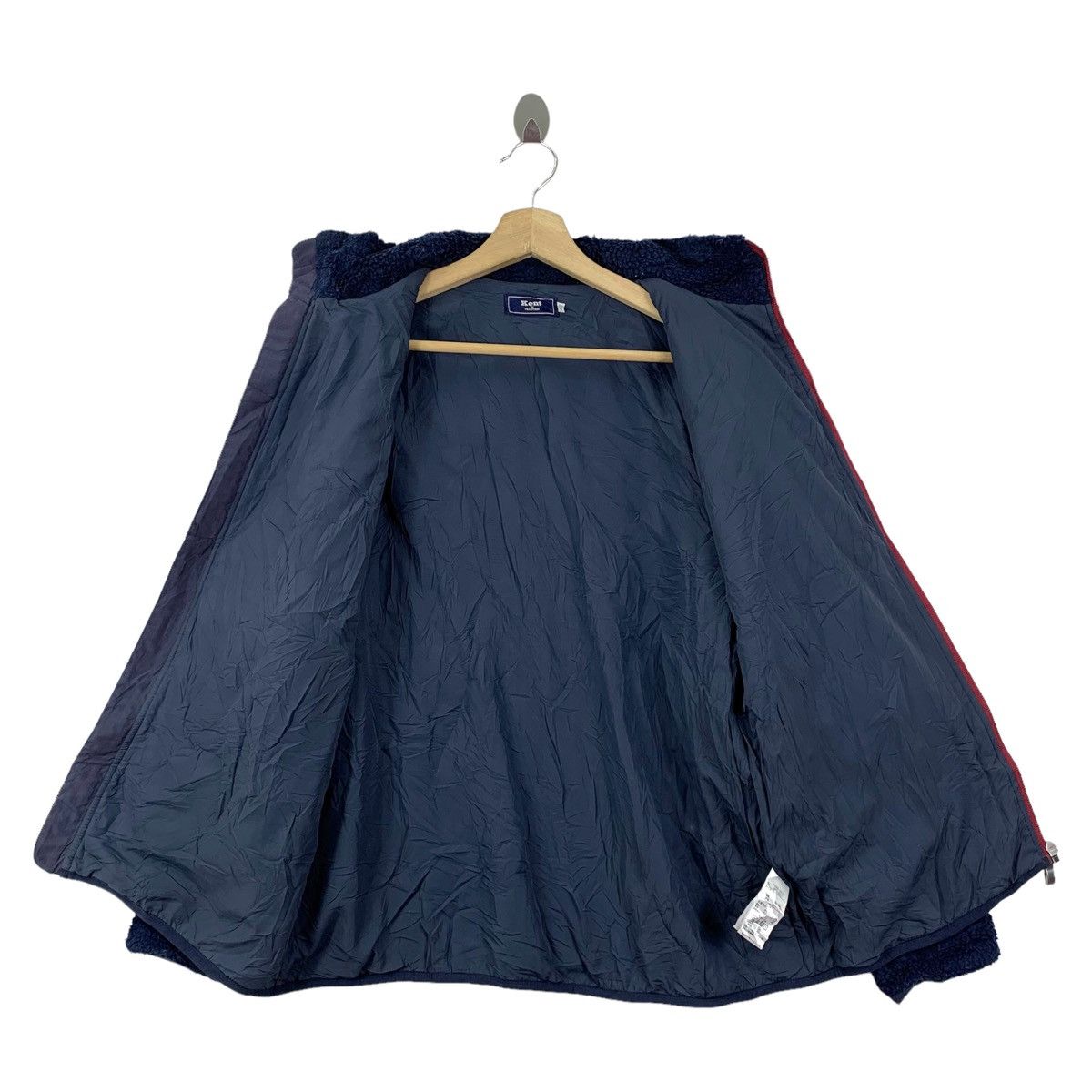 Japanese Brand KENT Japanese Sports Retro Classic-X Design Fleece Jacket Size US M / EU 48-50 / 2 - 3 Thumbnail