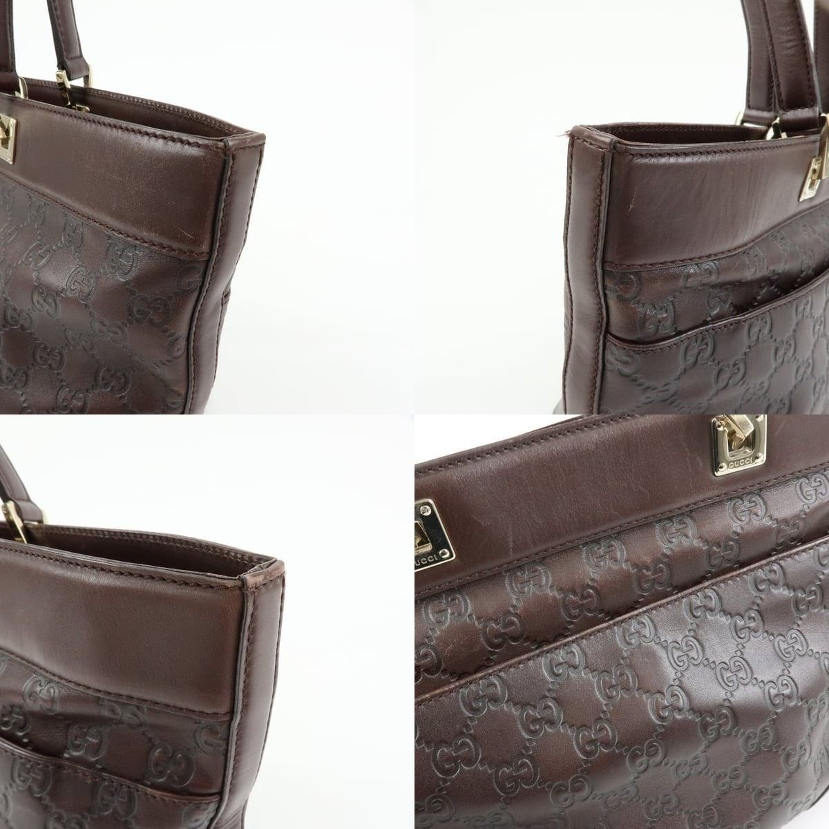 Gucci Gucci Guccissima Leather Tote Brown Size ONE SIZE - 6 Thumbnail