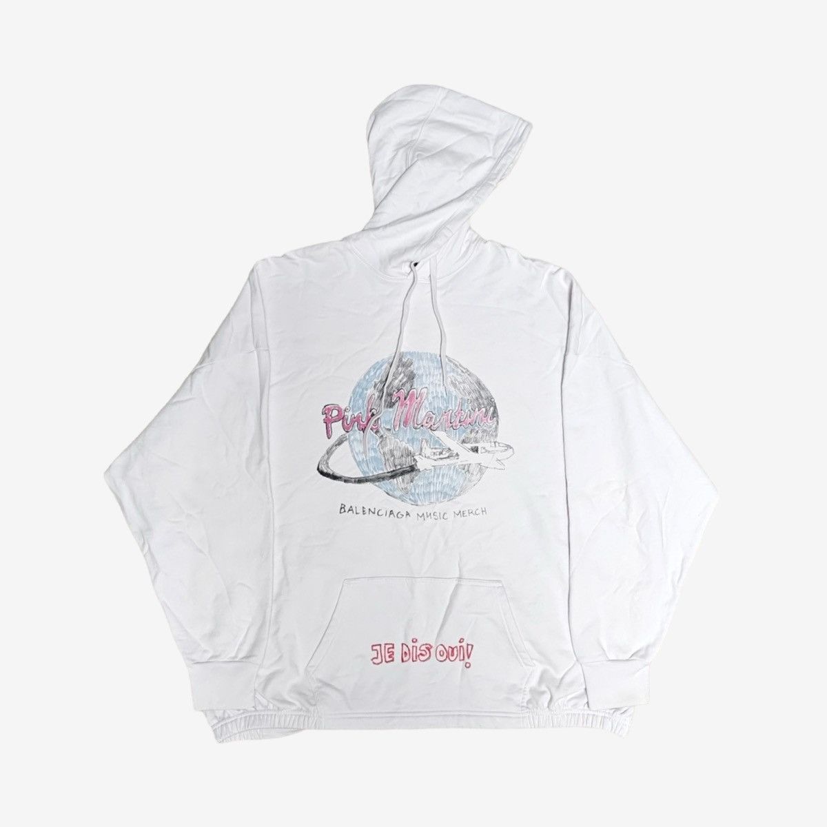 Balenciaga Balenciaga Pink Martini 221/250 Limited Hoodie Size US L / EU 52-54 / 3 - 4 Thumbnail