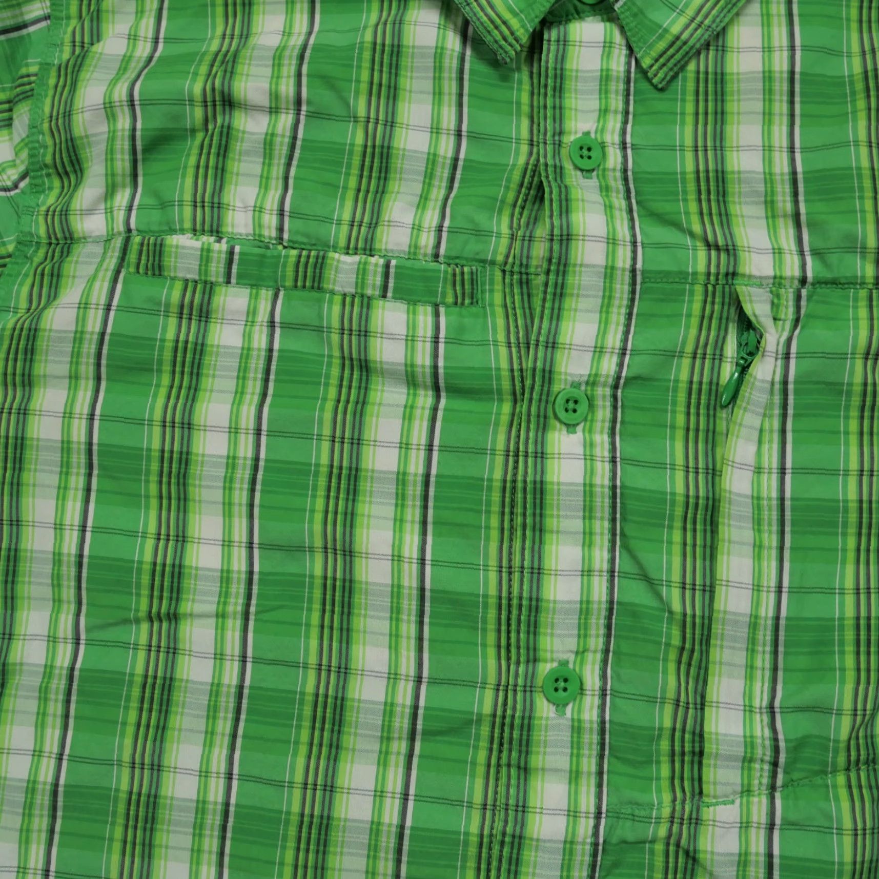 The North Face The North Face Shirt Mens M Green Plaid Button-Up Casual Shirt Size US M / EU 48-50 / 2 - 4 Thumbnail