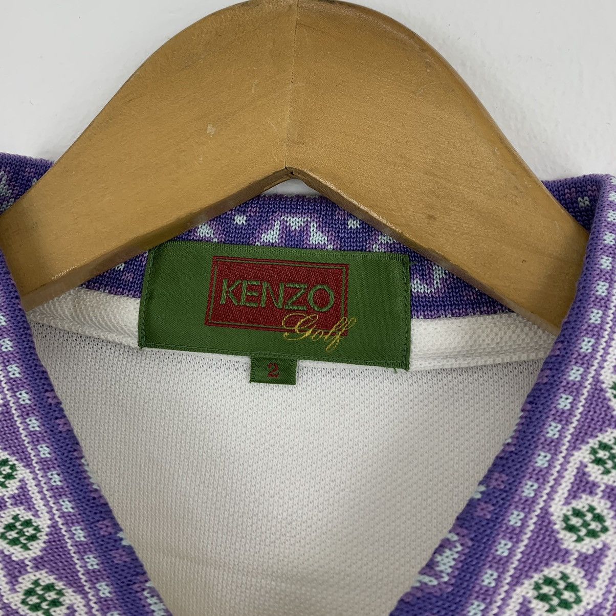 Kenzo × Vintage Vintage 90’s Kenzo Golf Polo Shirt Size US M / EU 48-50 / 2 - 4 Thumbnail