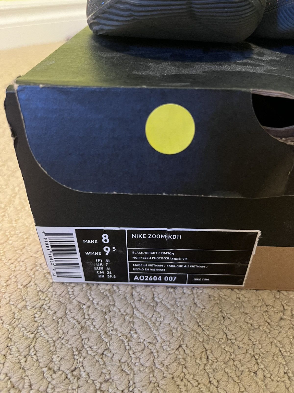 Nike Nike zoom kd11 confetti Size US 8 / EU 41 - 8 Thumbnail