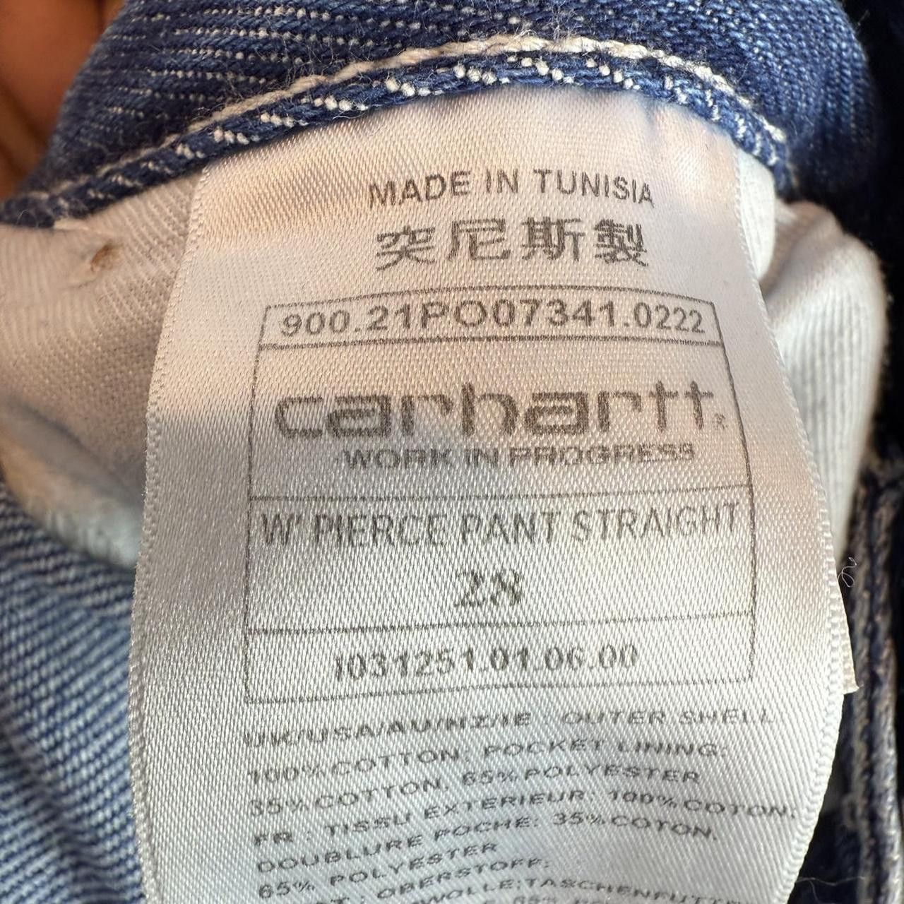 Carhartt Carhartt Blue Jeans Trousers Vintage Workwear Pants Size US 34 / EU 50 - 5 Thumbnail