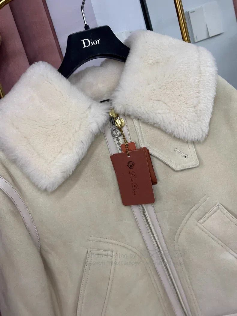 Loro Piana Loro Piana Leather and Fur Jacket Size S / US 4 / IT 40 - 2 Thumbnail