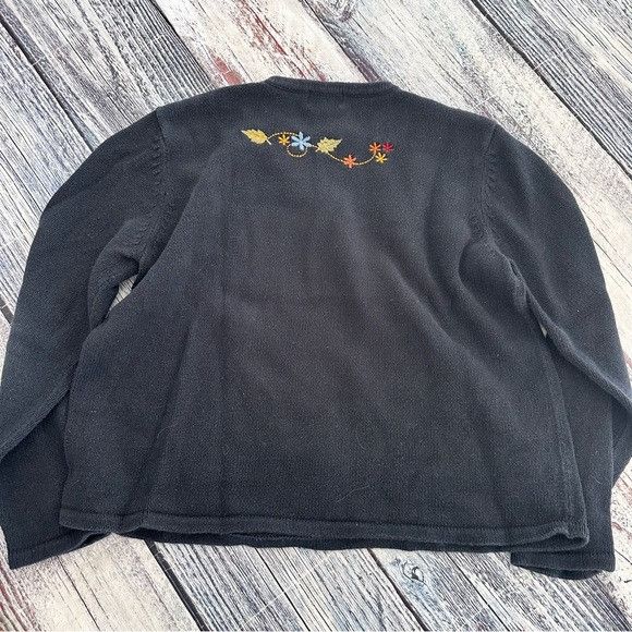 Other Vintage Embroidered Cat Crewneck Sweater Size L / US 10 / IT 46 - 5 Thumbnail