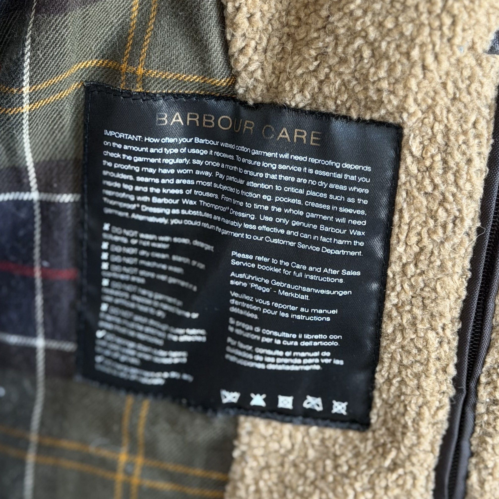 Barbour BARBOUR Winter Force Parka Hooded Jacket Brown Waxed Cotton Size M / US 6-8 / IT 42-44 - 14 Thumbnail
