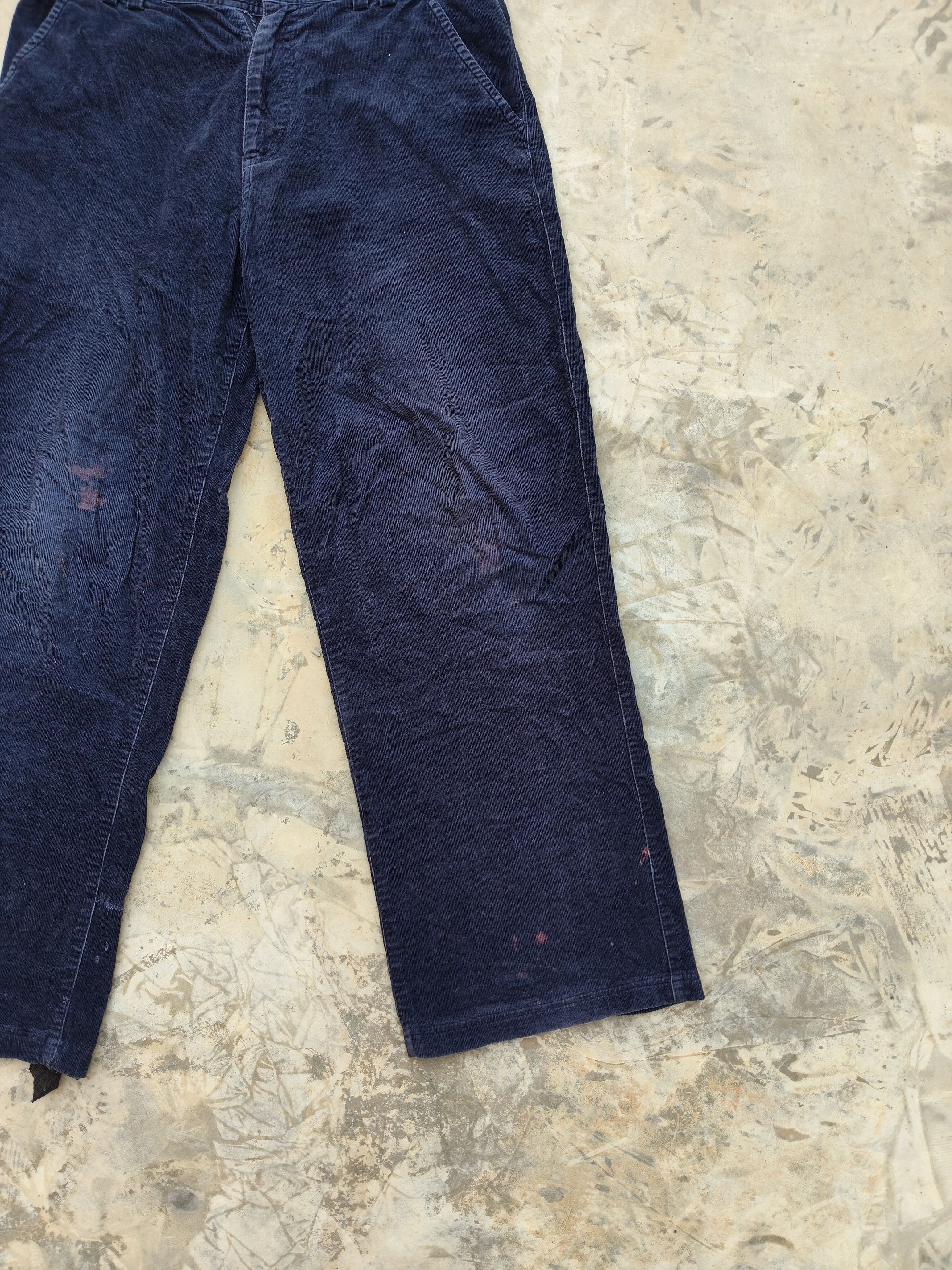 Adidas ADIDAS PANTS CORDUROY BLUE Size US 32 / EU 48 - 7 Thumbnail