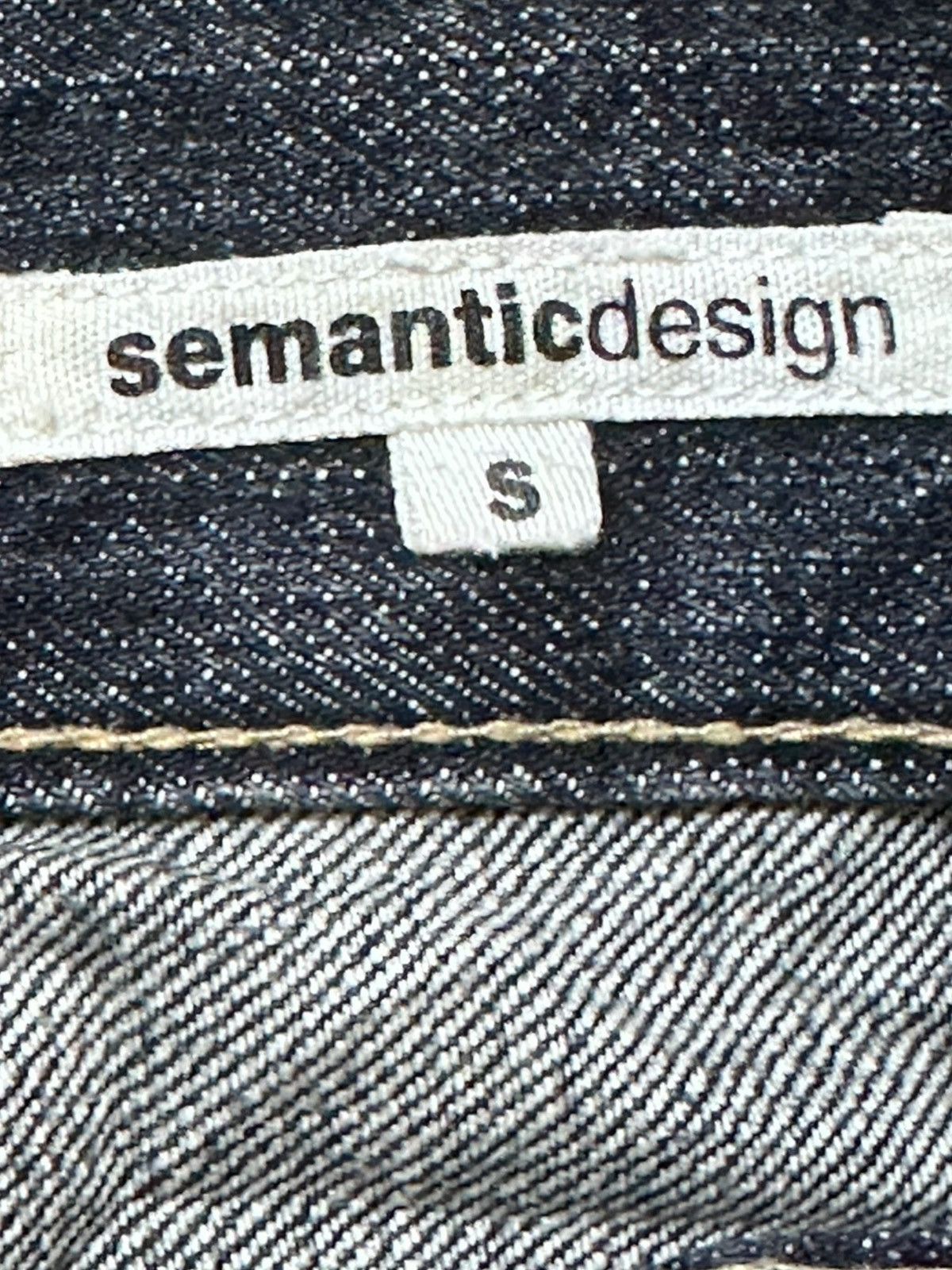 semanticdesign Vintage Semantic Design Flare Grunge Bondage Punk Denim Size US 30 / EU 46 - 10 Thumbnail