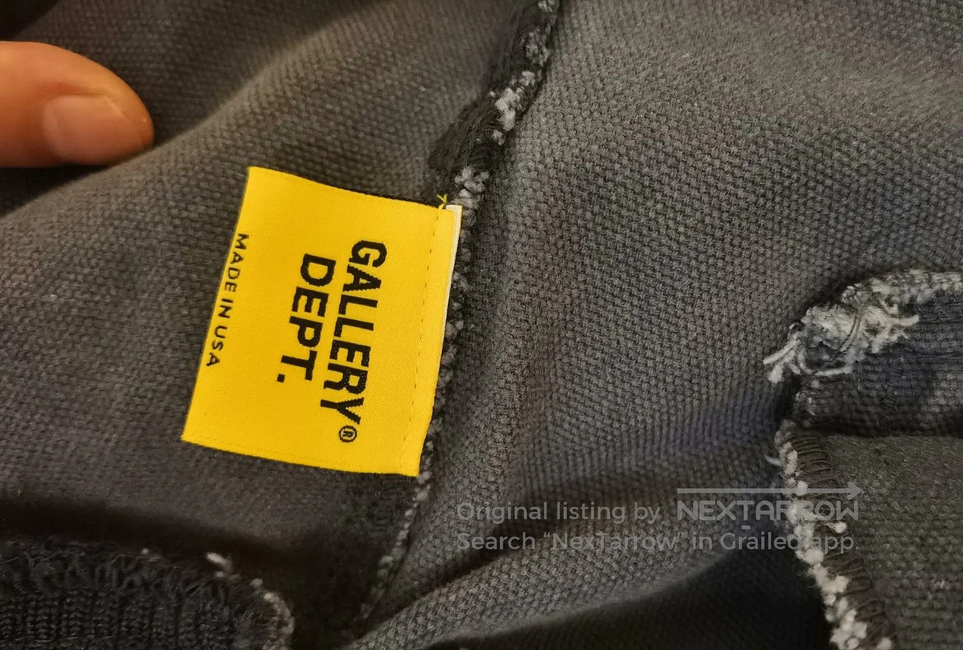Gallery Dept. Gallery Dept. Gray Blue Zip Jacket. Size US S / EU 44-46 / 1 - 5 Thumbnail