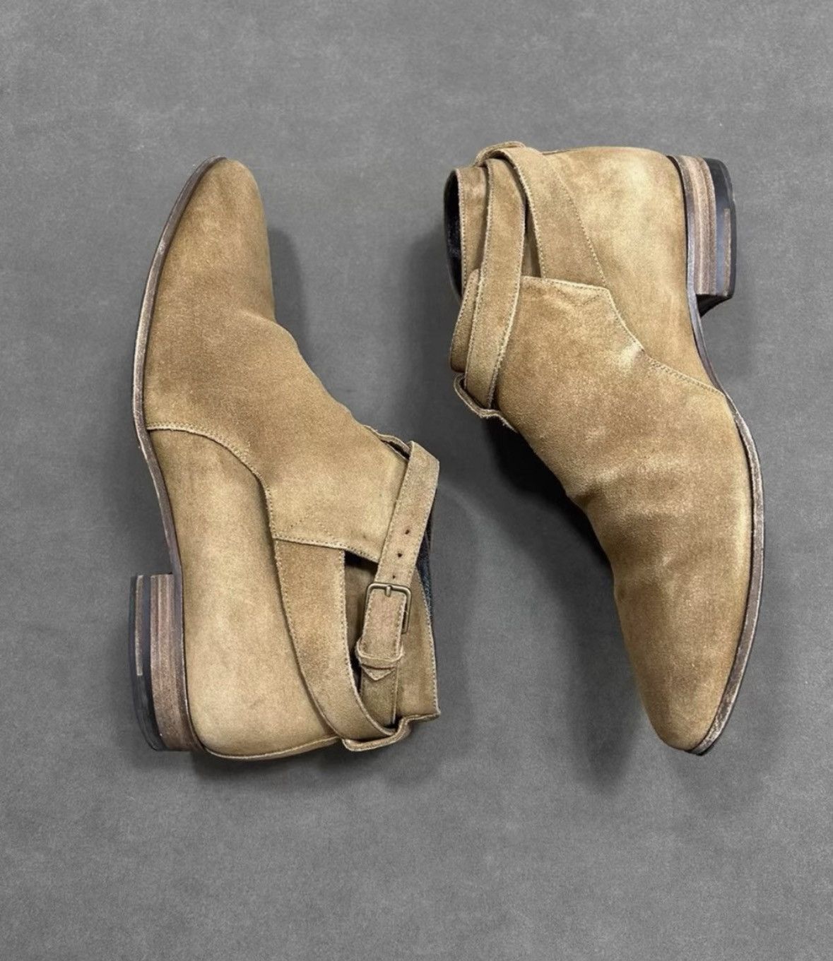 Saint Laurent Paris Saint Laurent Jodhpur Boots Low Top Size US 7 / EU 40 - 2 Thumbnail