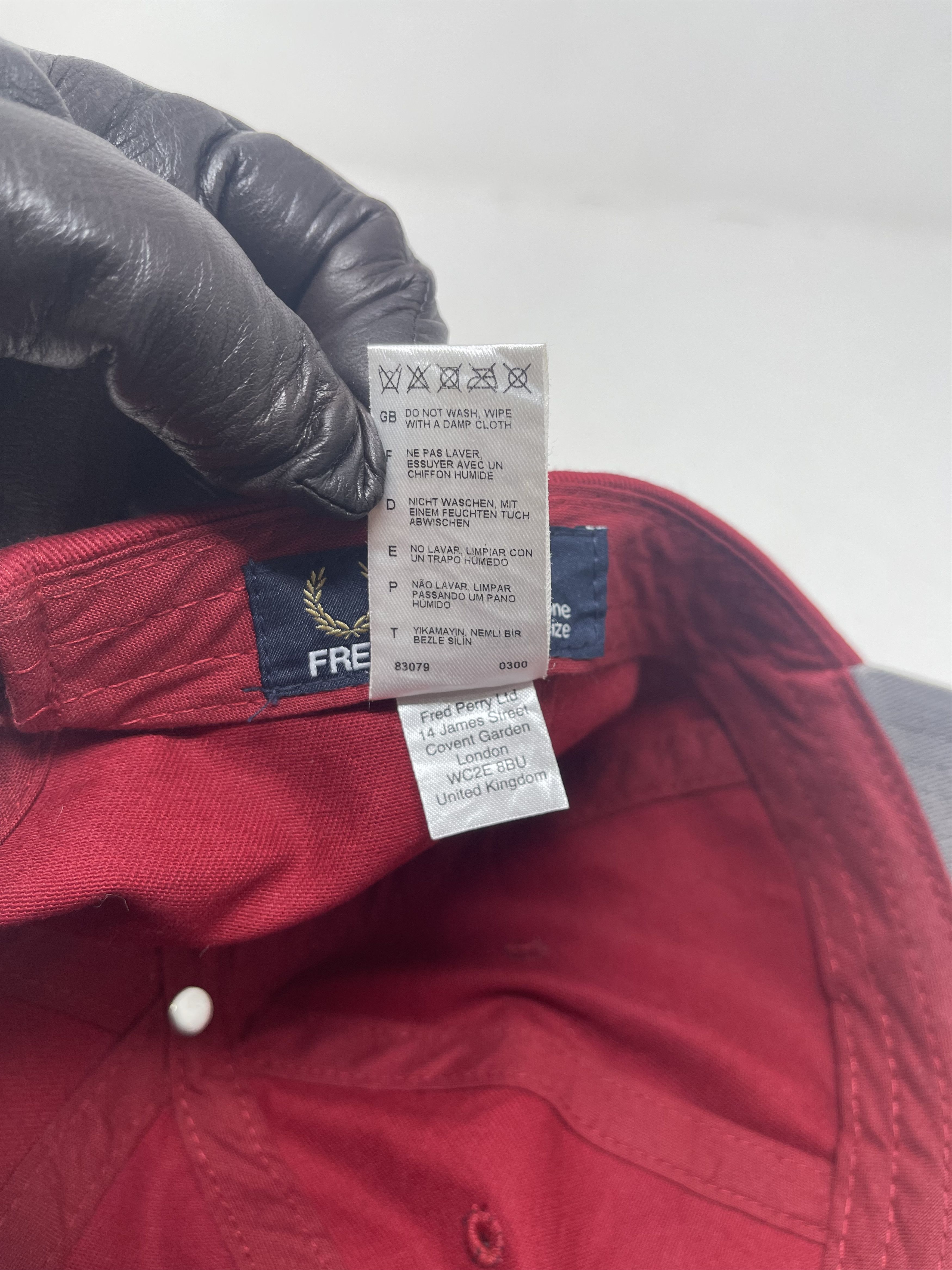 Fred Perry Fred Perry Pique Classic Cap Size ONE SIZE - 8 Thumbnail