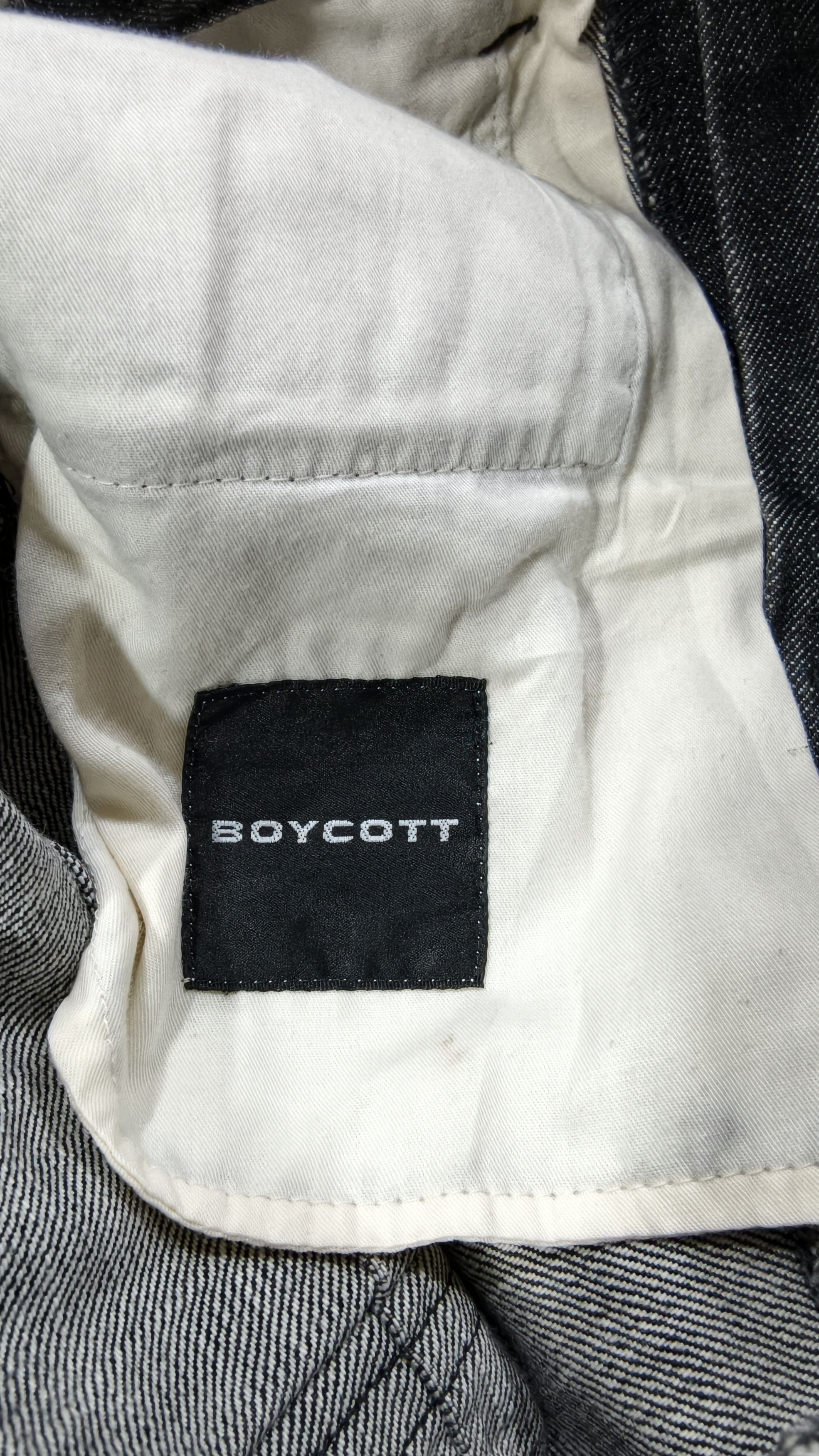 Boycott boycott double layer hagi jeans Size US 30 / EU 46 - 5 Thumbnail