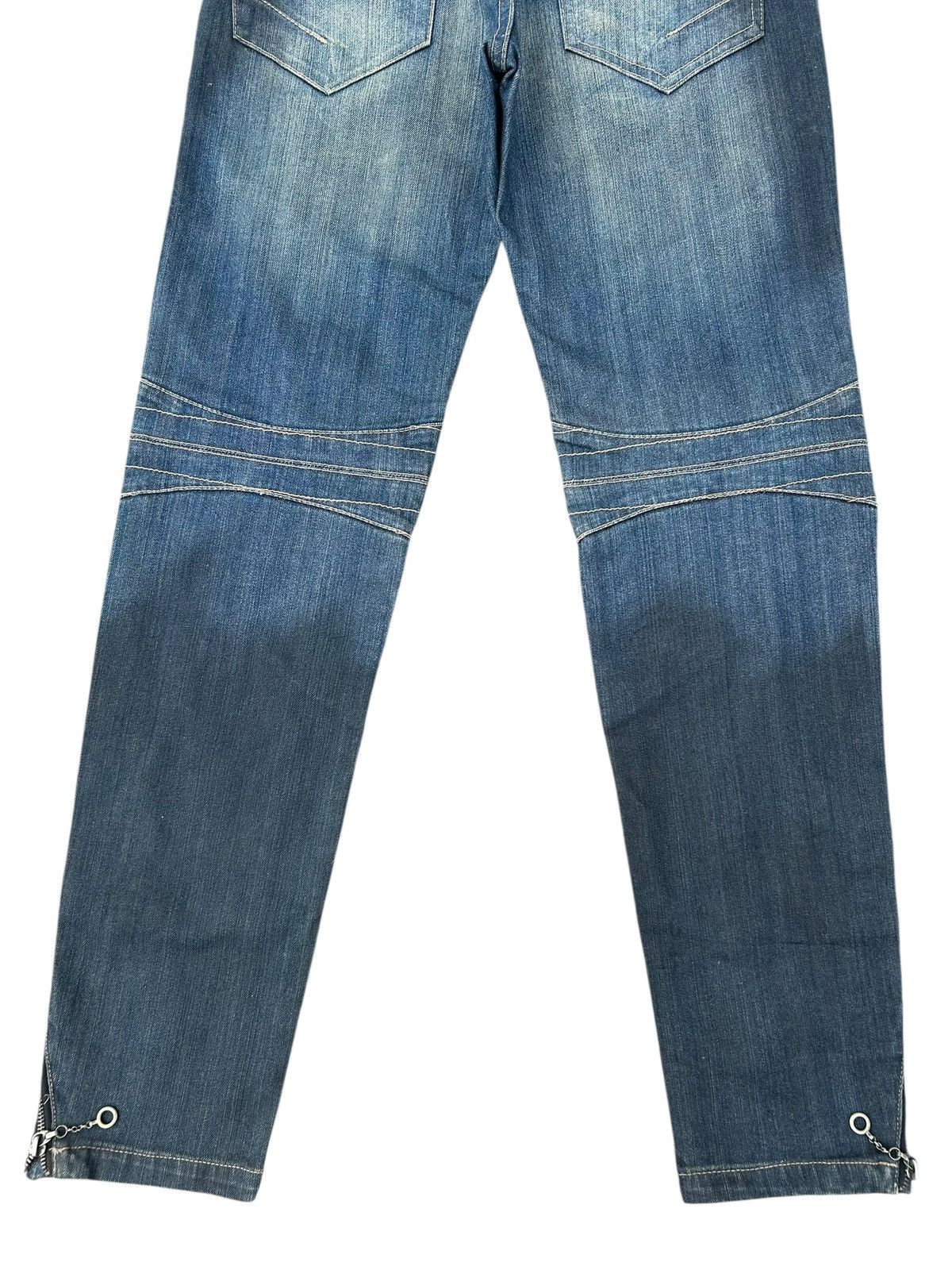 Kapital PPFM Japanese Punk Bondage Style Denim Jeans Size US 32 / EU 48 - 14 Thumbnail