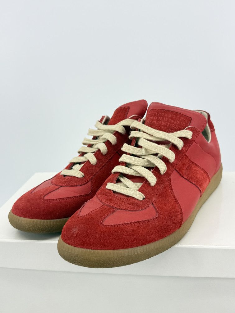 Maison Margiela GAT Low Red Size US 12 / EU 45 - 3 Thumbnail
