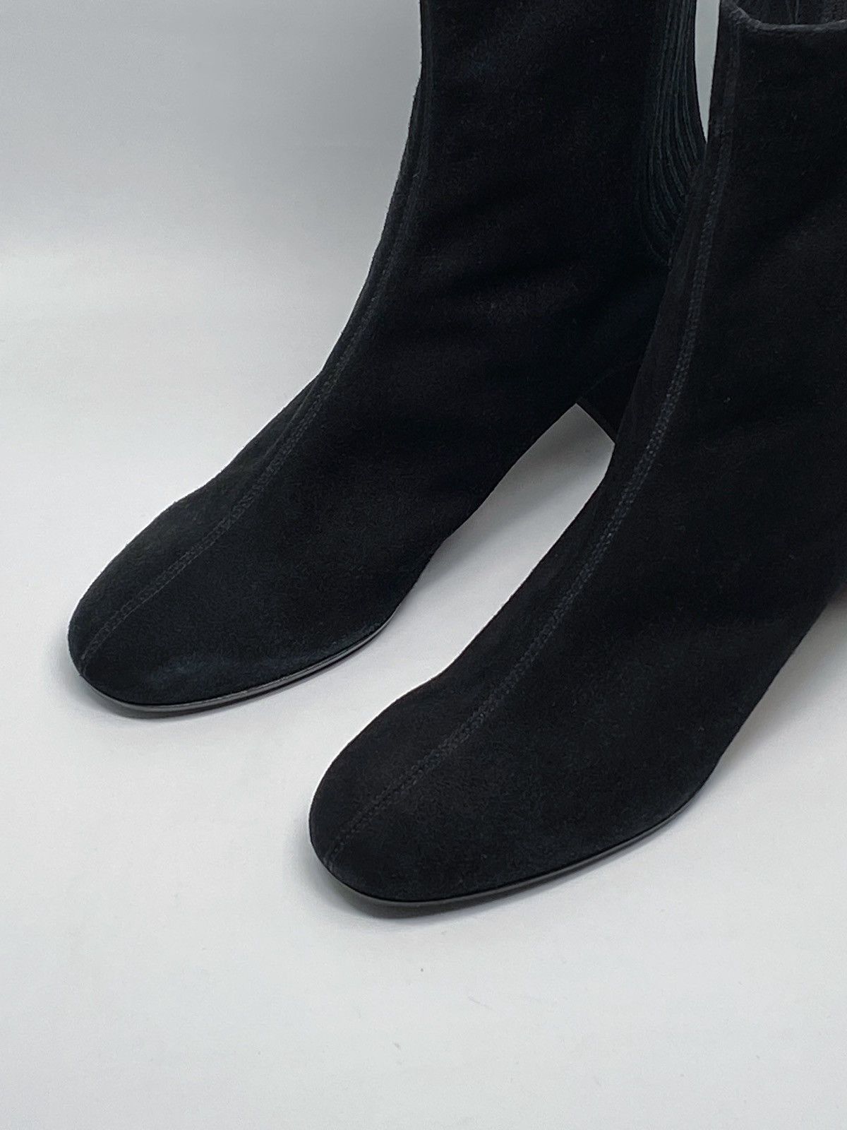 Aquazzura Aquazzura Saint Honore Suede Ankle Boots size 35.5 Size US 5.5 / IT 35.5 - 5 Thumbnail